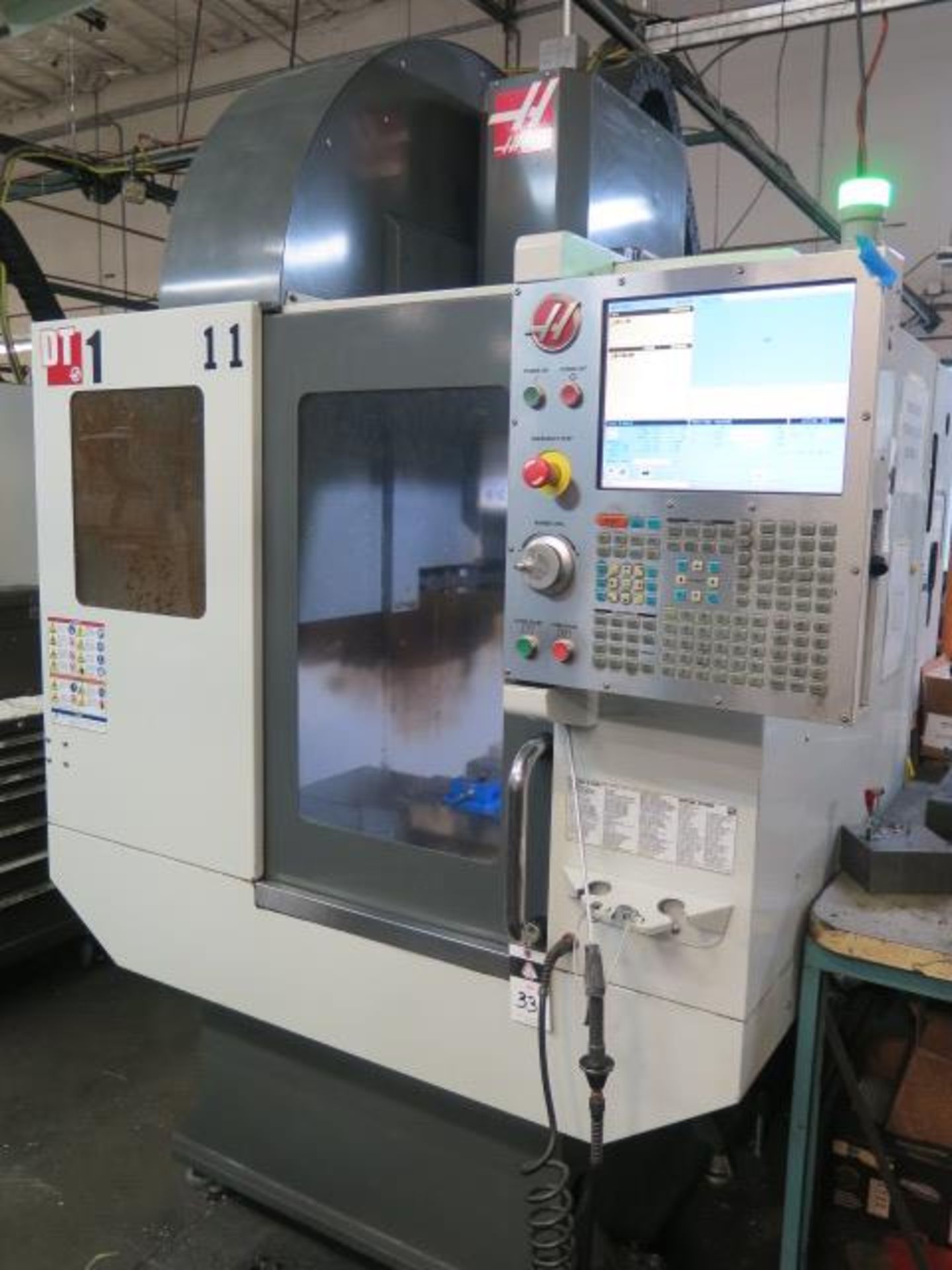 DEC/2014 Haas DT-1 CNC VMC s/n 1118934 w/ Haas Controls, 20-Station ATC, BT-30, SOLD AS IS - Image 2 of 16