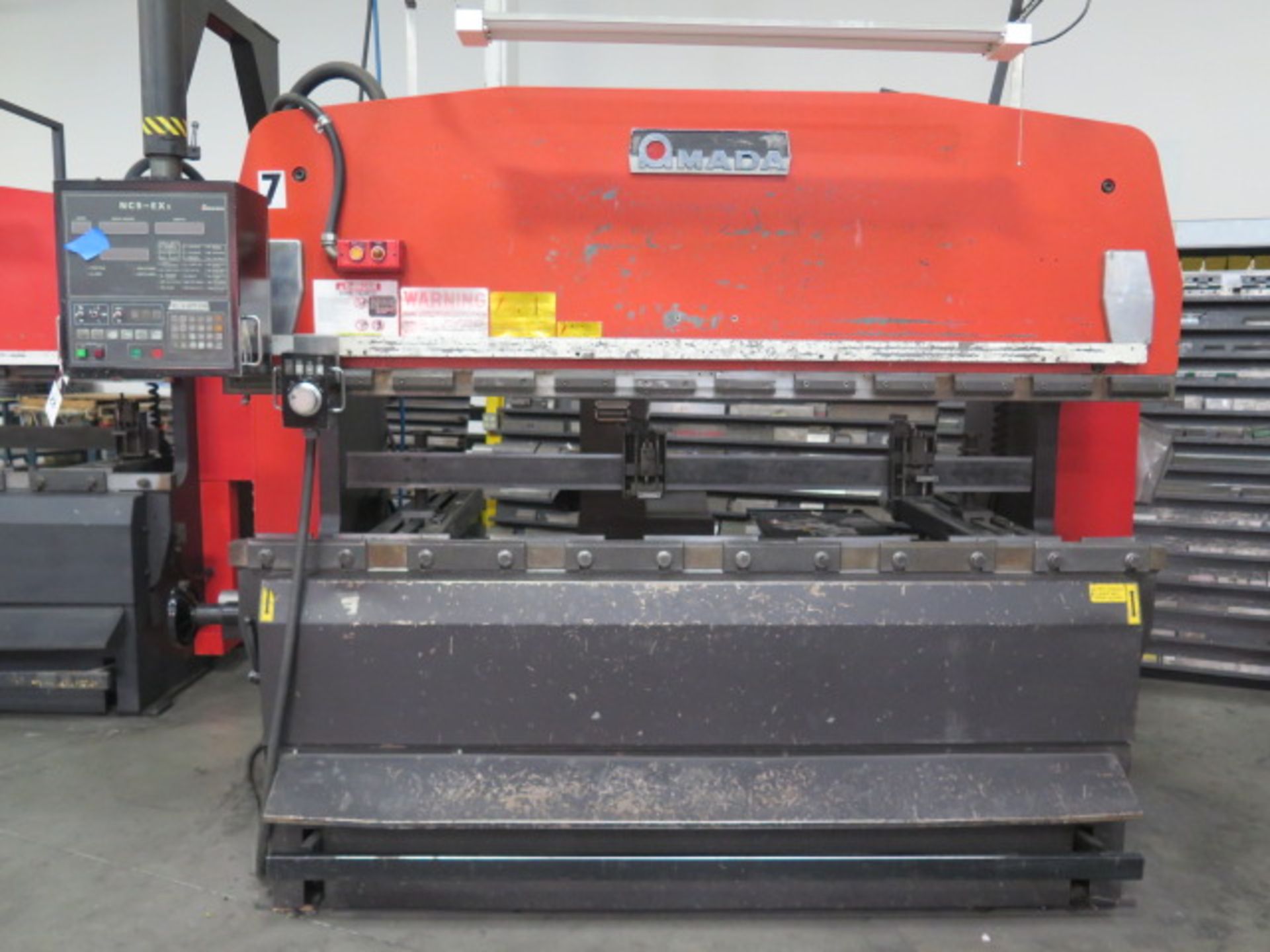 Amada RG-80 88 Ton x 8’ CNC Press Brake s/n 50034 w/ Amada NC9-EX II Controls, SOLD AS IS