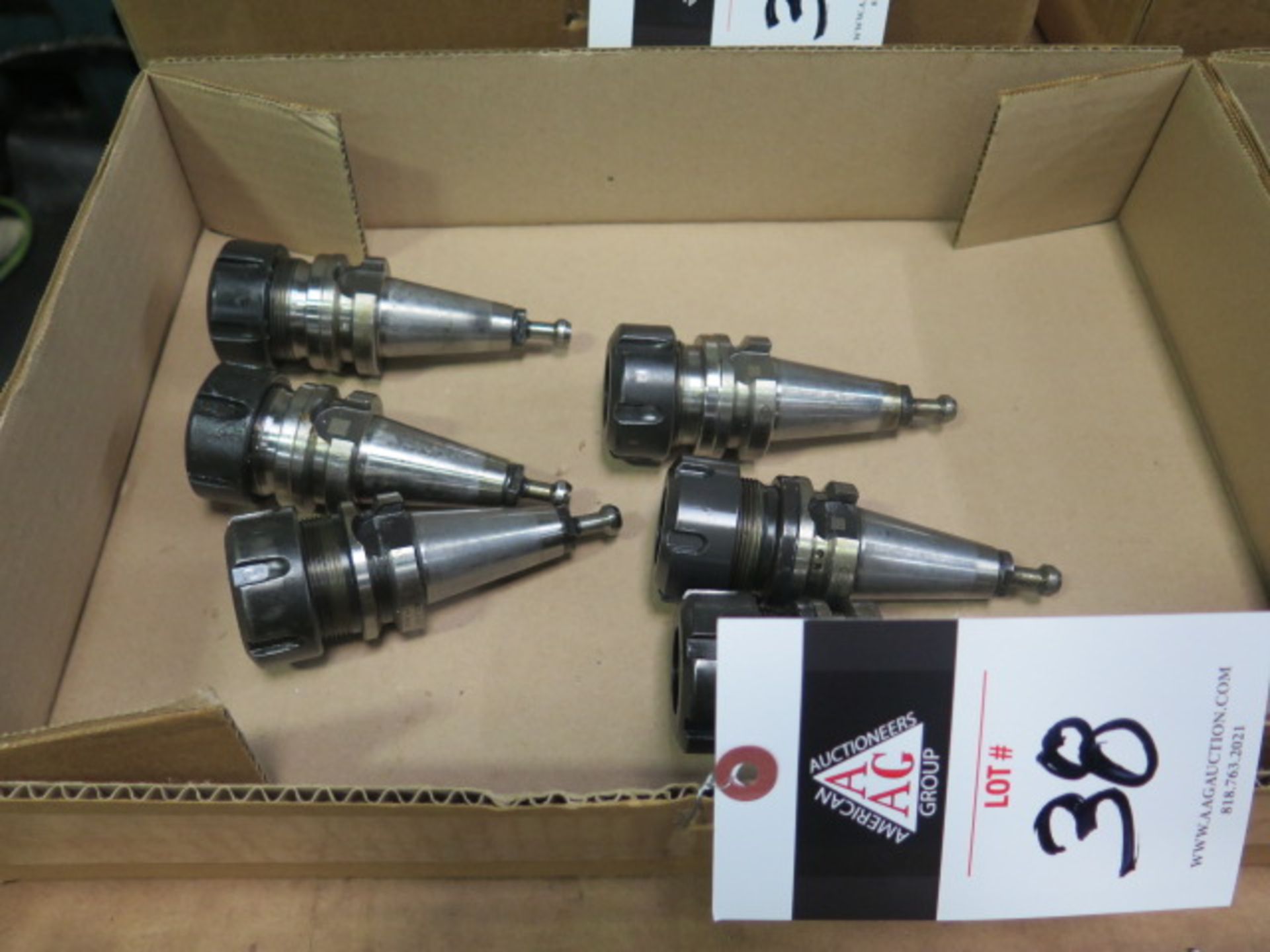 BT-30 Taper ER32 Collet Chucks (6) (SOLD AS-IS - NO WARRANTY)