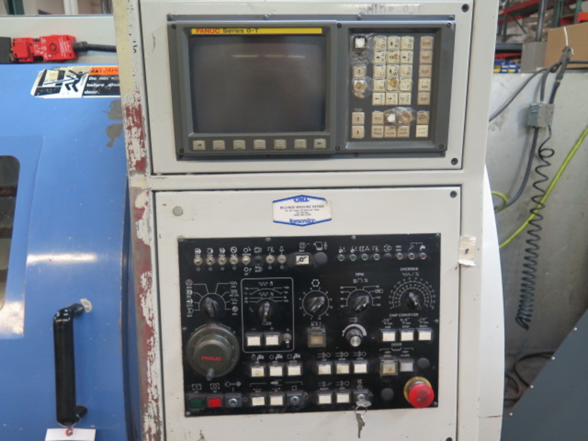 Leadwell T6 CNC Turning Center s/n L2TJJ0823 w/Fanuc Series 0-T Controls, Tool Presetter, SOLD AS IS - Image 10 of 12