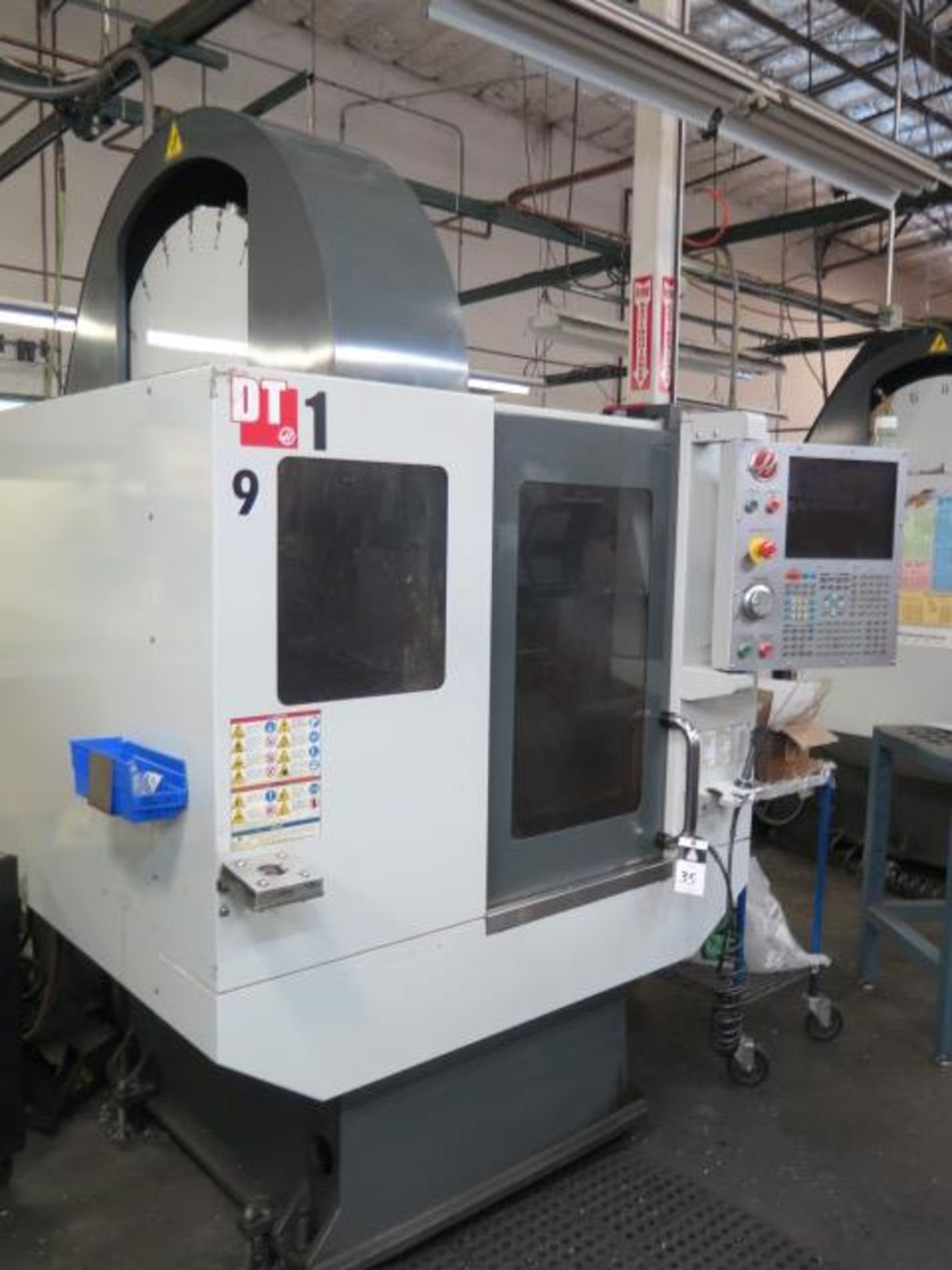 2012 Haas DT-1 4-Axis CNC VMC s/n 1093529 w/ Haas Controls, 20-Station ATC, SOLD AS IS - Image 3 of 13