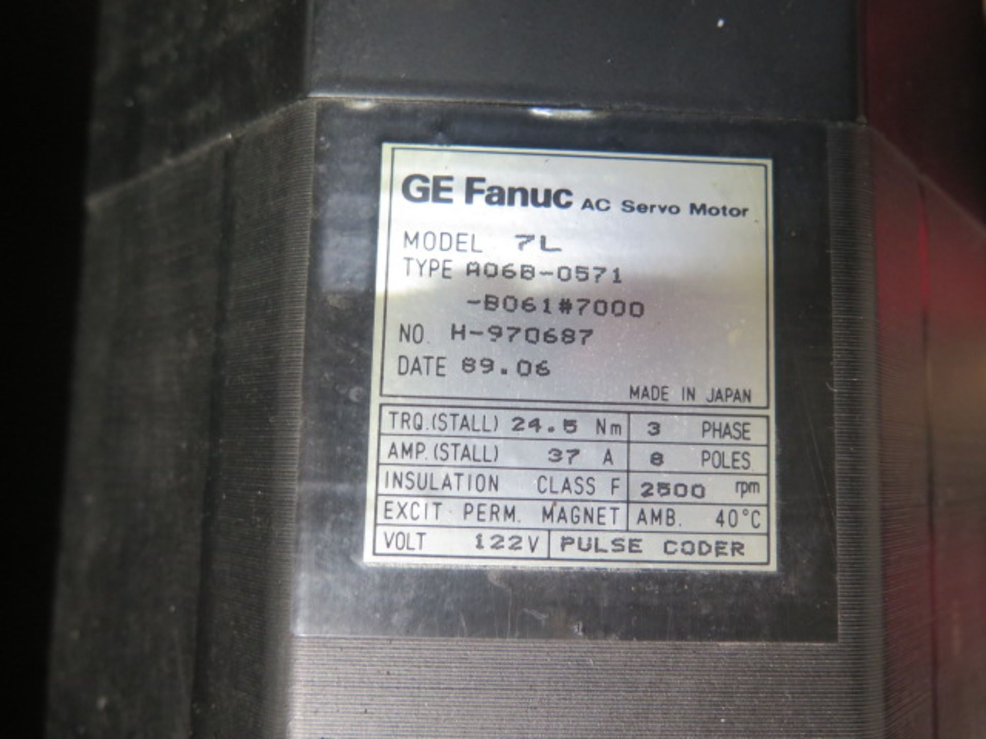 Fanuc Axes Drive Motors (3) (SOLD AS-IS - NO WARRANTY) - Image 12 of 12