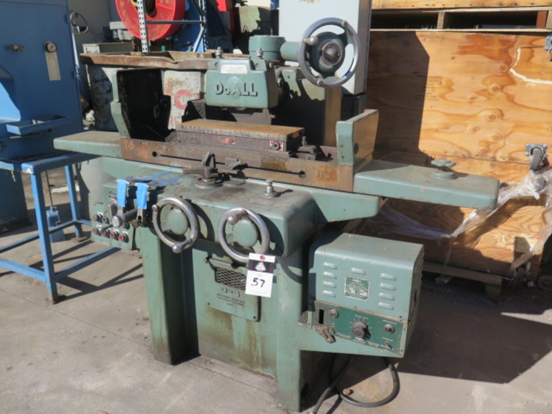 DoAll D-6 6” x 18” Automatic Hydraulic Surface Grinder s/n 3957882 w/ Auto Cycles, SOLD AS IS - Image 2 of 8