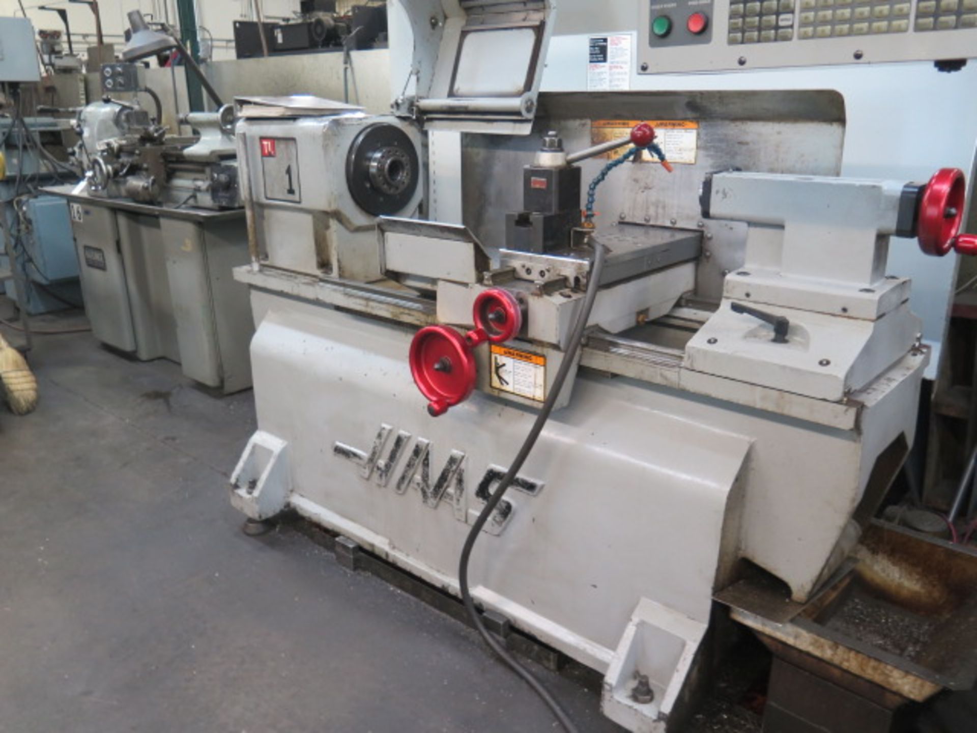 2006 Haas TL-1 CNC Lathe s/n 77069 w/ Haas Controls, Tailstock, Steady Rest, 2000 RPM, SOLD AS IS - Image 3 of 14