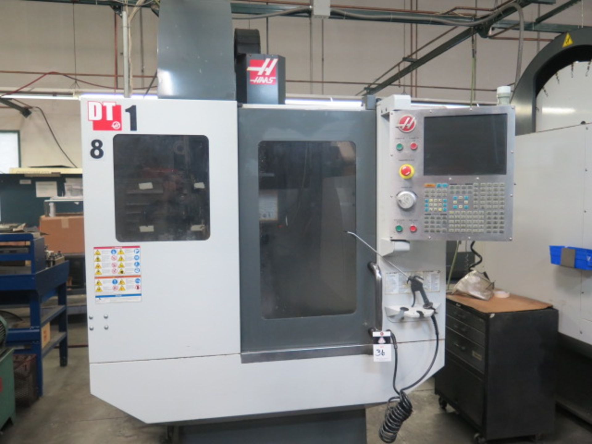 2012 Haas DT-1 4-Axis CNC VMC s/n 1093694 w/ Haas Controls, 20-Station ATC, SOLD AS IS