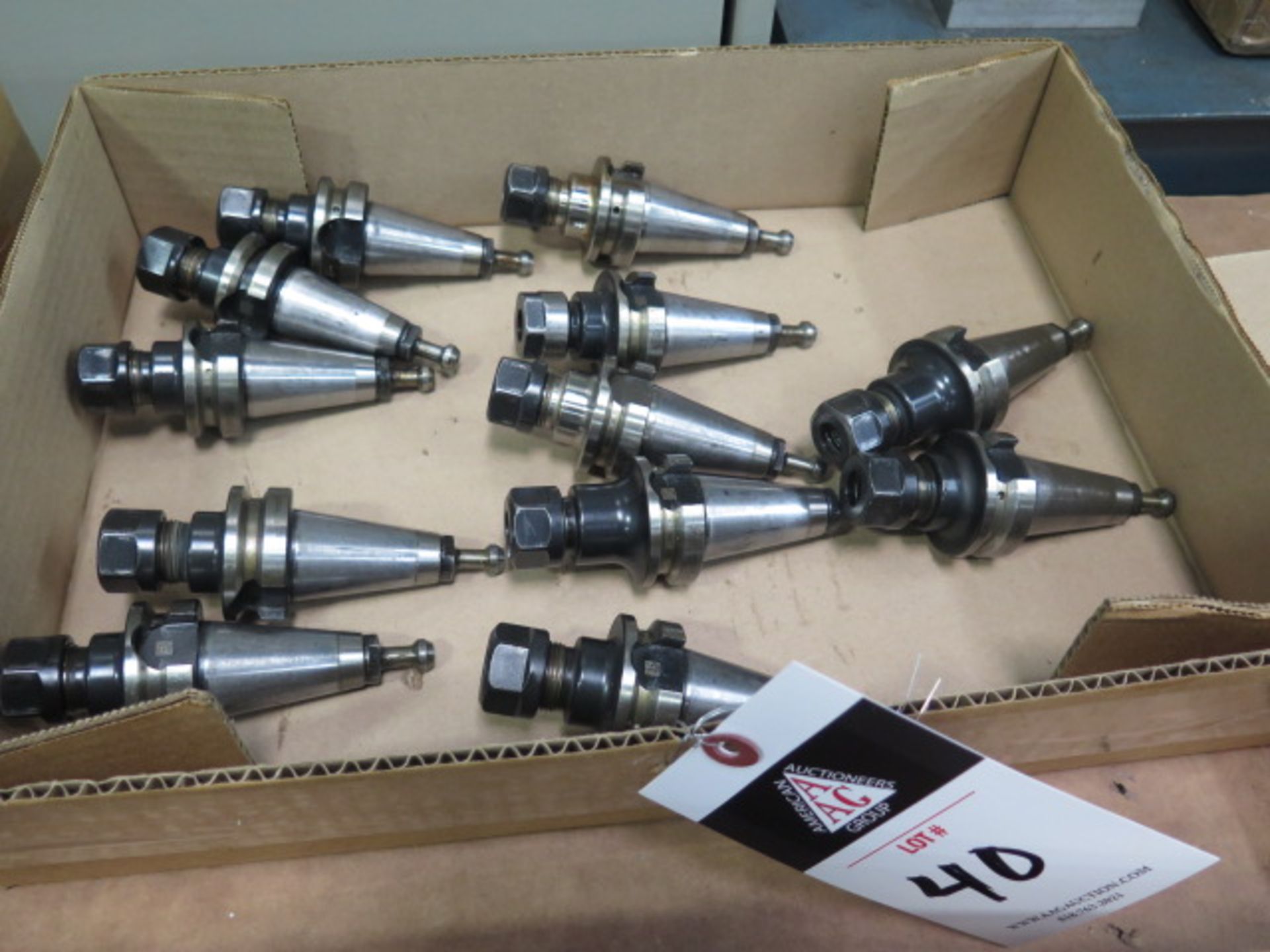 BT-30 Taper ER16 Collet Chucks (12) (SOLD AS-IS - NO WARRANTY)