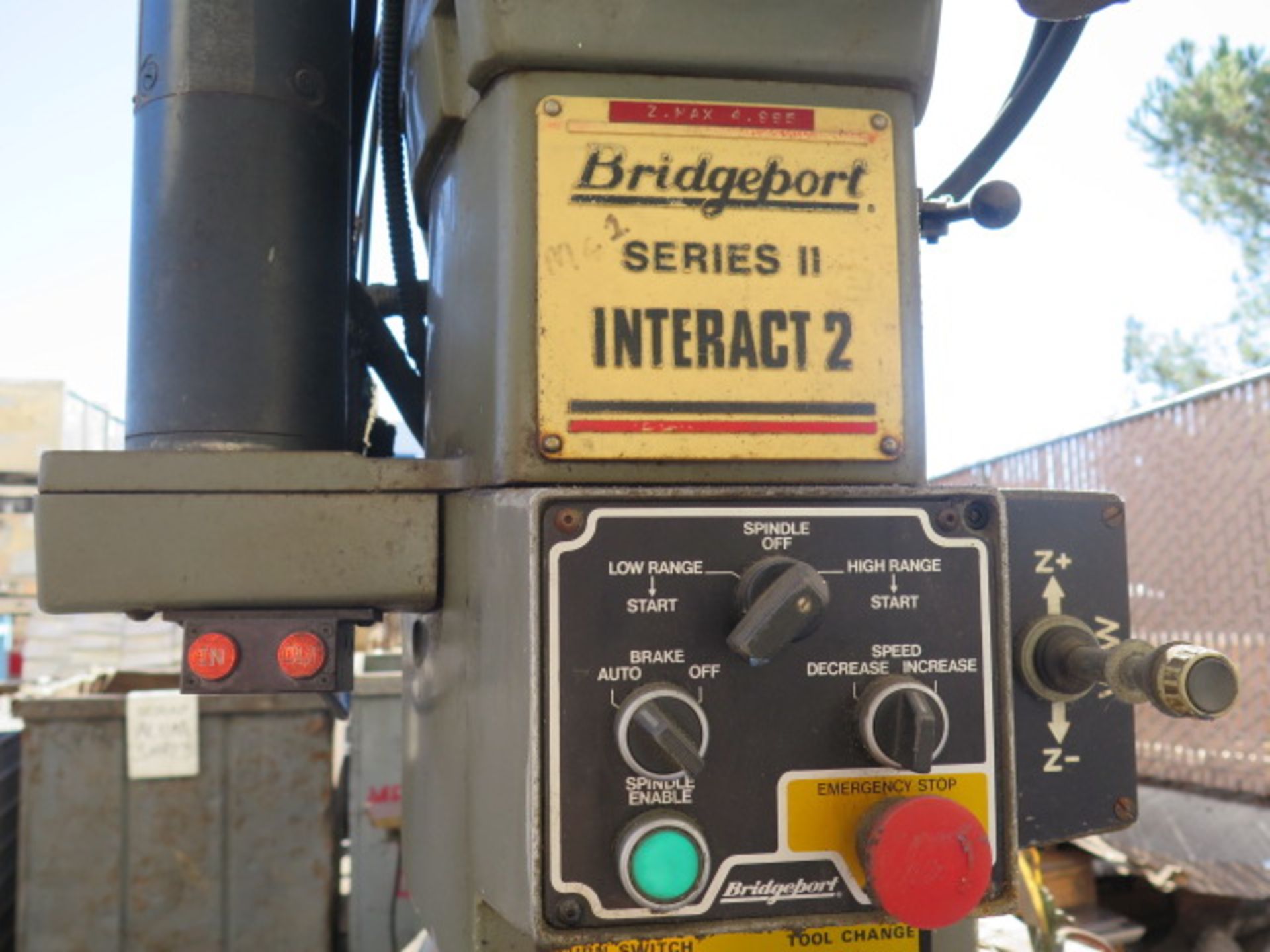 Bridgeport Series II Interact 2 CNC 3-Axis Vertical Mill w/ Heidenhain DNC151 Controls, SOLD AS IS - Image 7 of 9