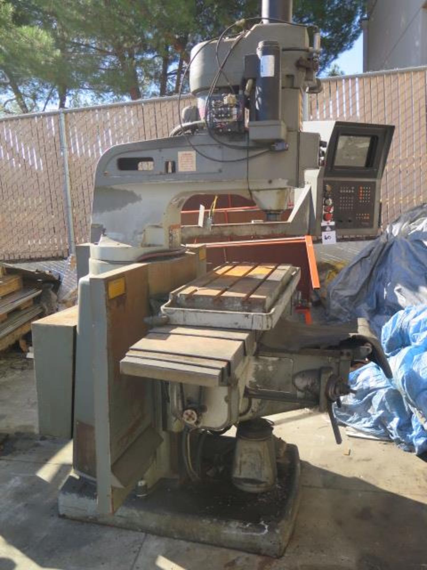 Bridgeport Series II Interact 2 CNC 3-Axis Vertical Mill w/ Heidenhain DNC151 Controls, SOLD AS IS