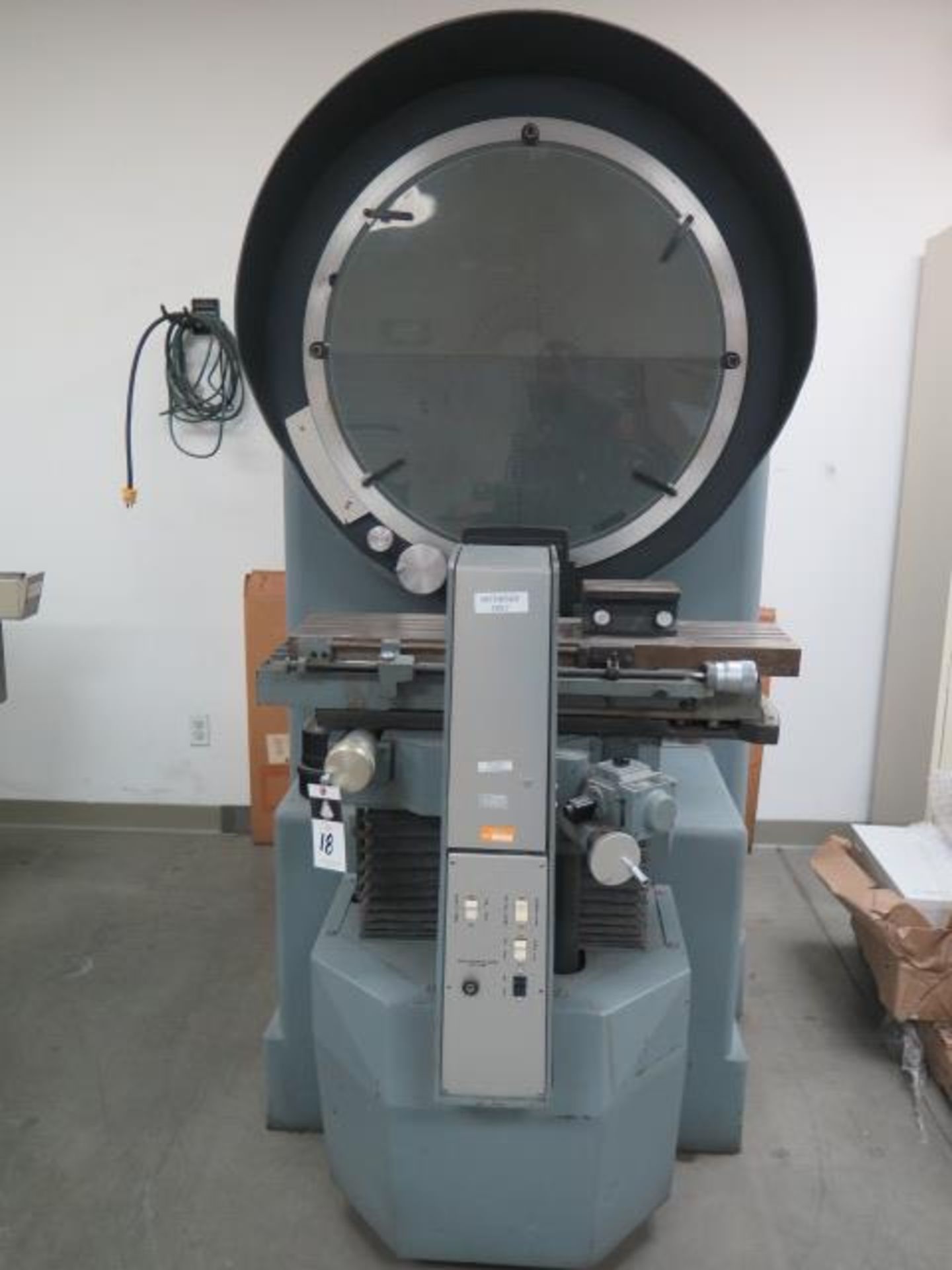 Ex-Cell-O XLO-827 30” Optical Comparator w/ 31.25X and 62.5X Lenses (SOLD AS-IS - NO WARRANTY)