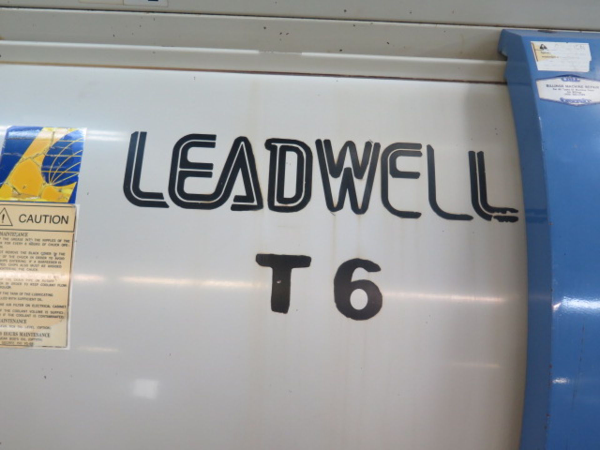 Leadwell T6 CNC Turning Center s/n L2TJJ0823 w/Fanuc Series 0-T Controls, Tool Presetter, SOLD AS IS - Image 12 of 12
