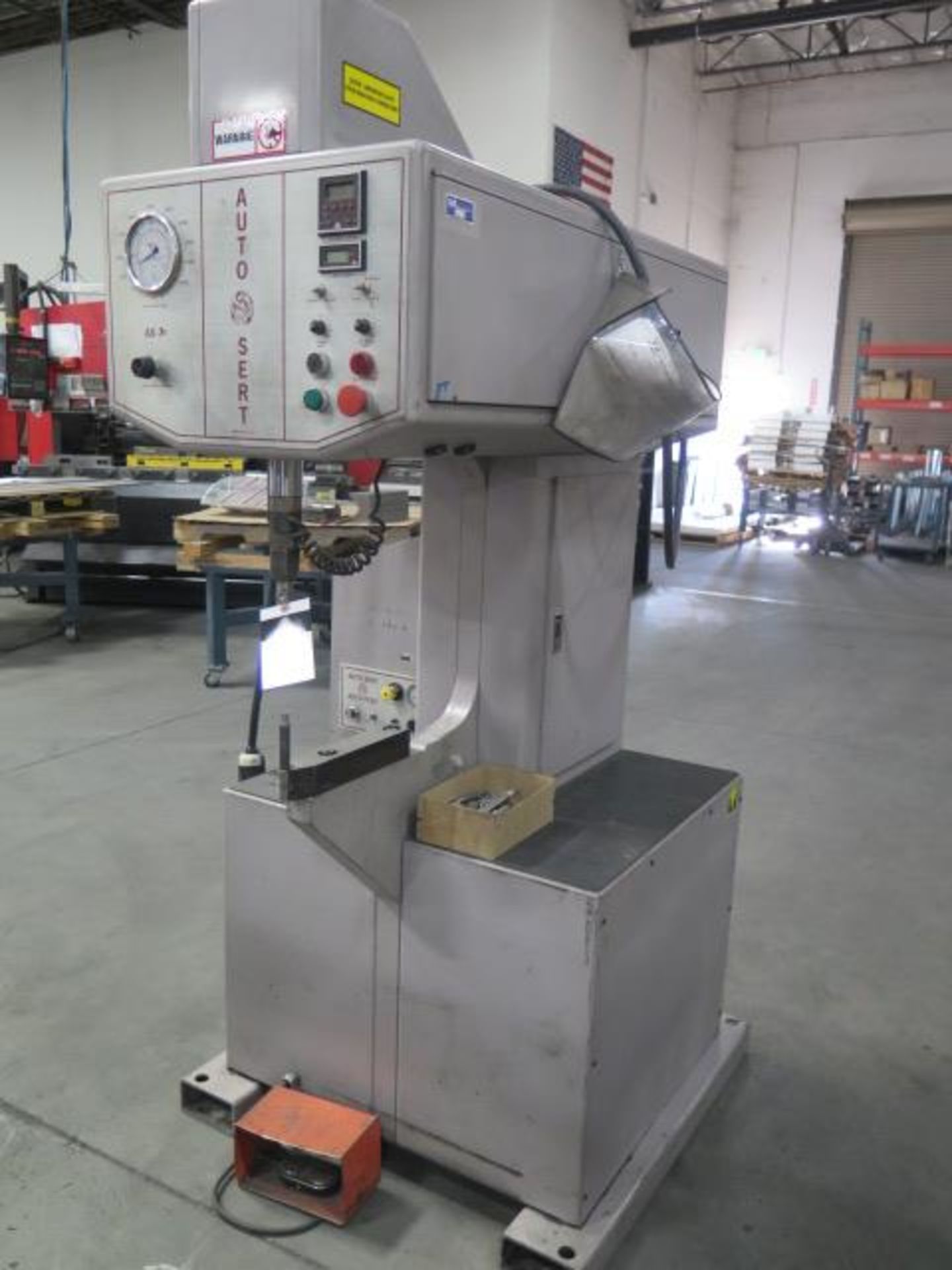 Auto-Sert AS-7.5 7.5 Ton Hardware Insertion Press s/n 00527 w/ Vibratory Bowl, SOLD AS IS - Image 2 of 15