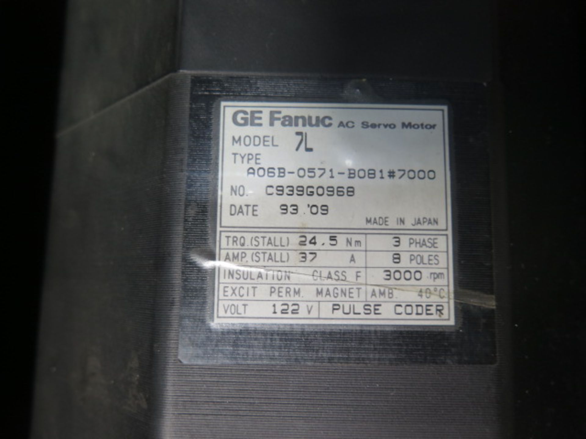 Fanuc Axes Drive Motors (3) (SOLD AS-IS - NO WARRANTY) - Image 11 of 12