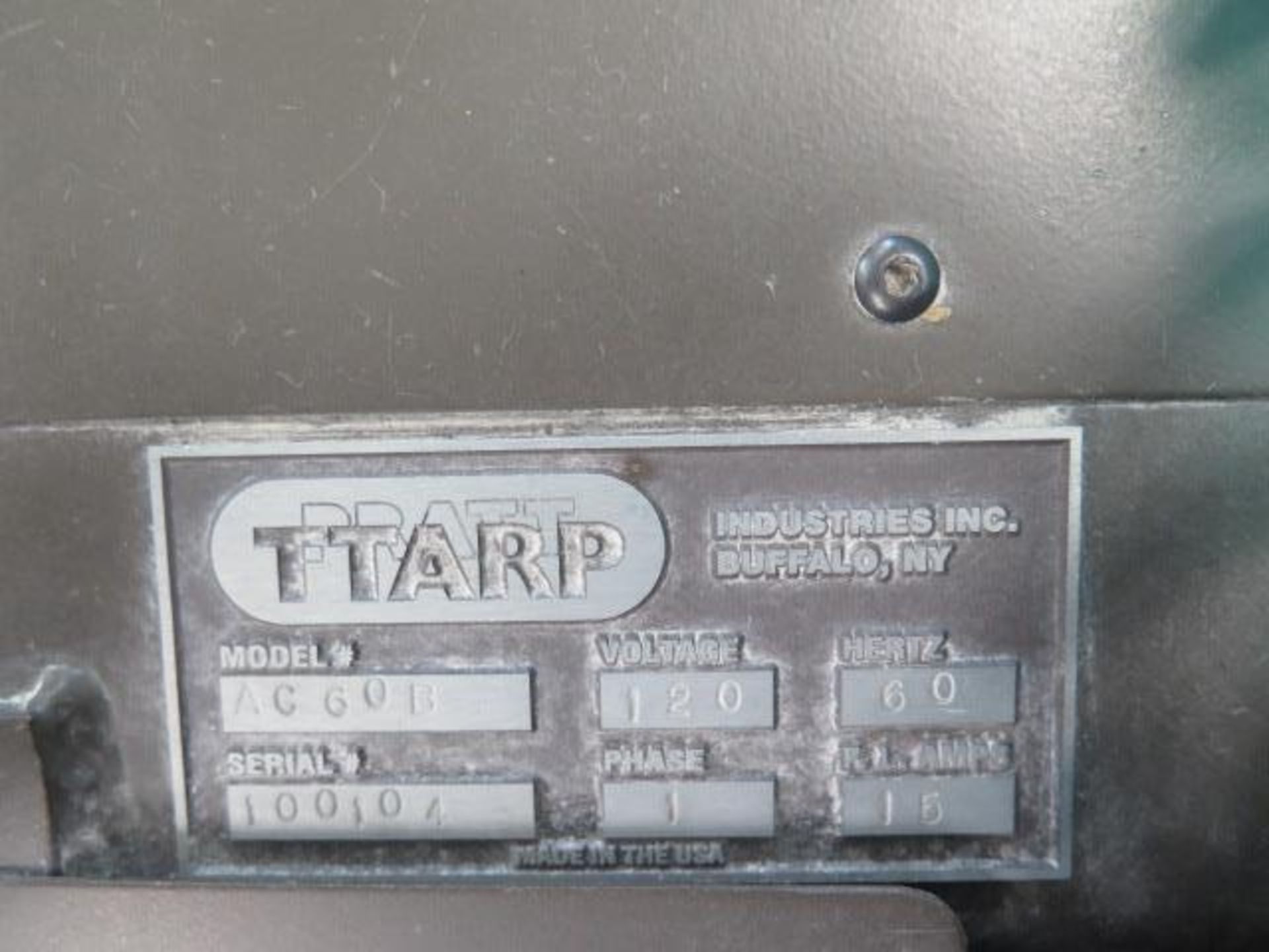 Pratt TTARP mdl. AC 60B 60” Slitter / Rewinder s/n 100104 (SOLD AS-IS - NO WARRANTY) - Image 9 of 9