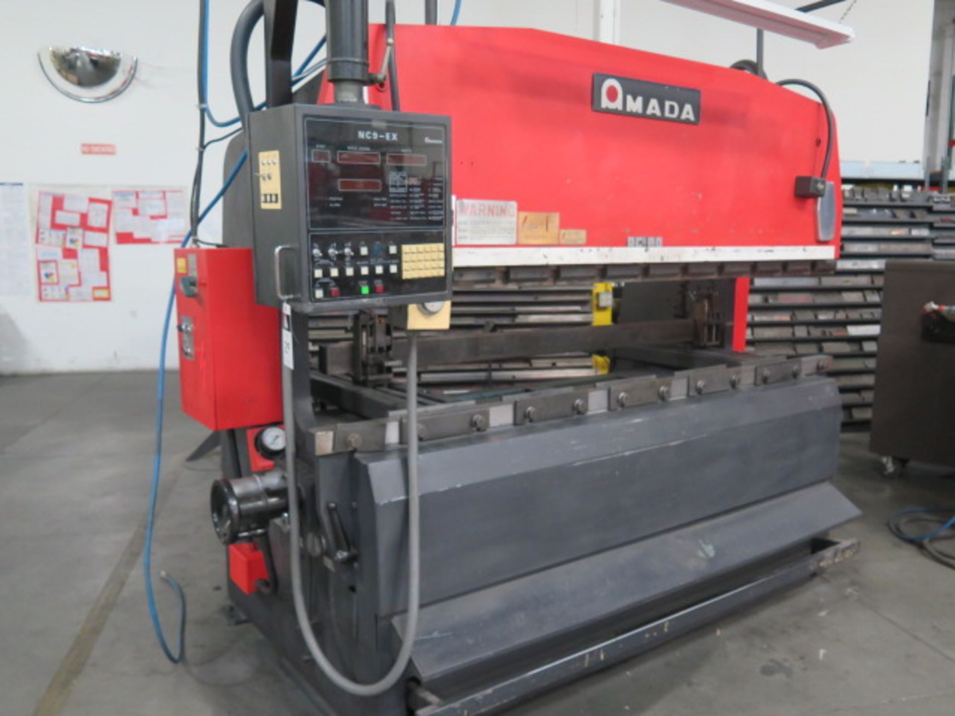 Amada RG-80 88 Ton x 8’ CNC Press Brake s/n NA w/ Amada NC9-EX II Controls, SOLD AS IS - Image 2 of 13