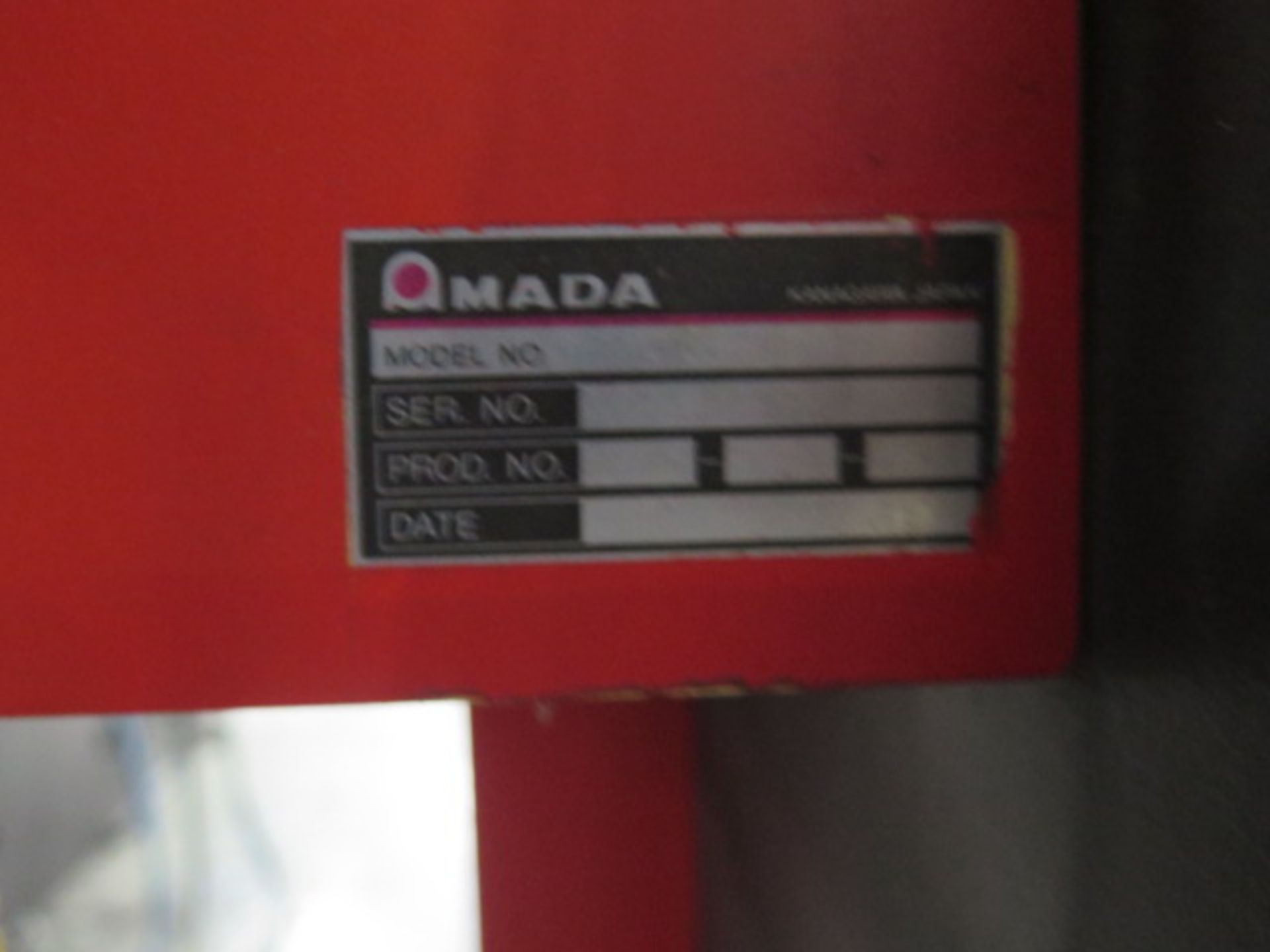 Amada RG-80 88 Ton x 8’ CNC Press Brake s/n NA w/ Amada NC9-EX II Controls, SOLD AS IS - Image 13 of 13