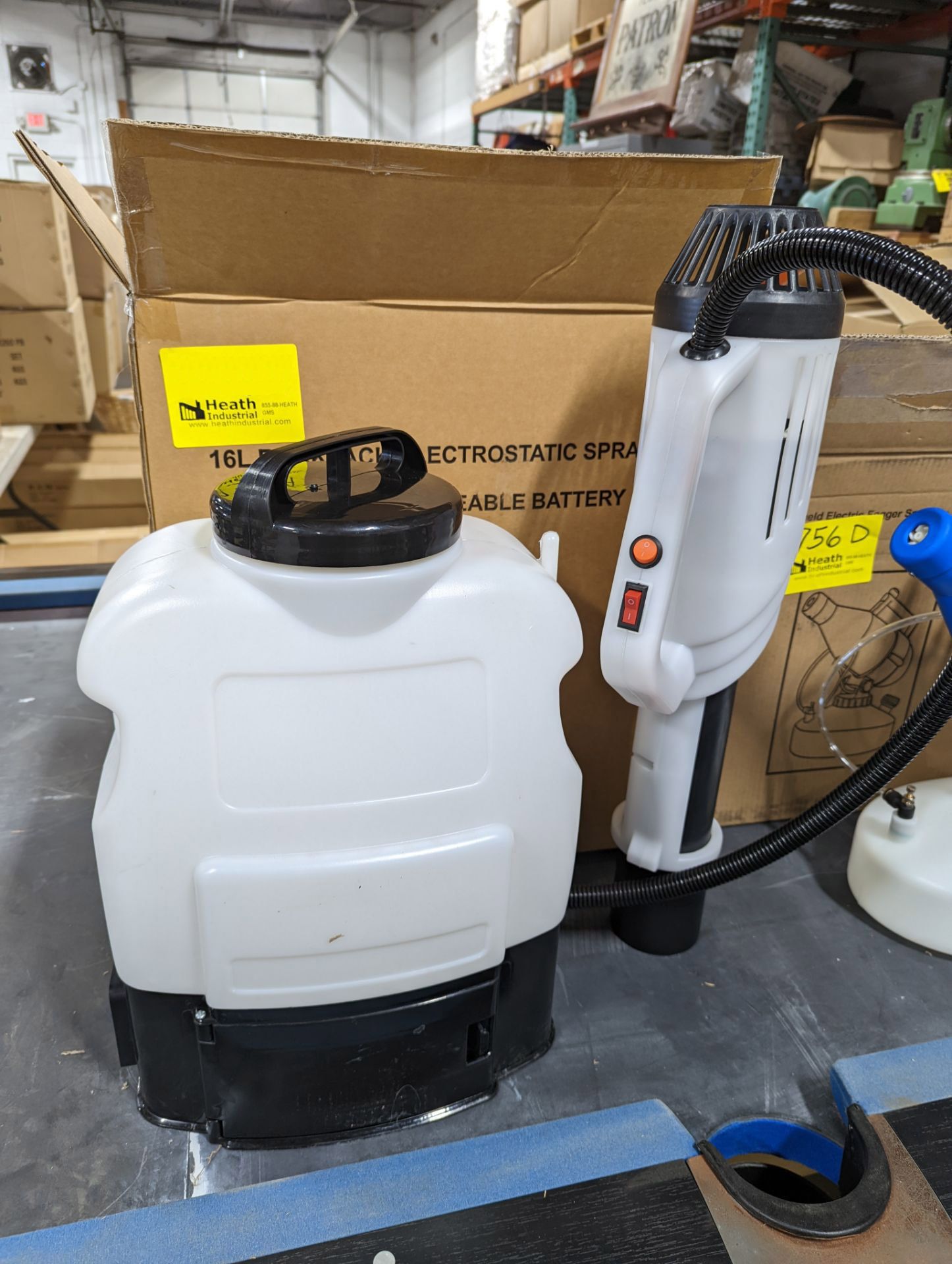 BATTERY OPERATED 16L BACKPACK SPRAYERS (NEW)