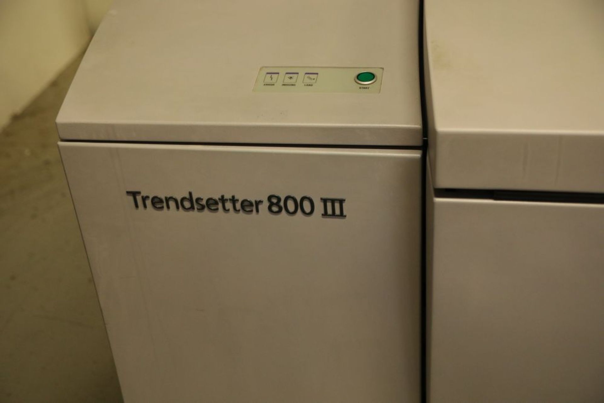 2007 Kodak Trendsetter Model 800-3 Quantum CTP engine with Onyx RIP, Server and PC - Image 3 of 6