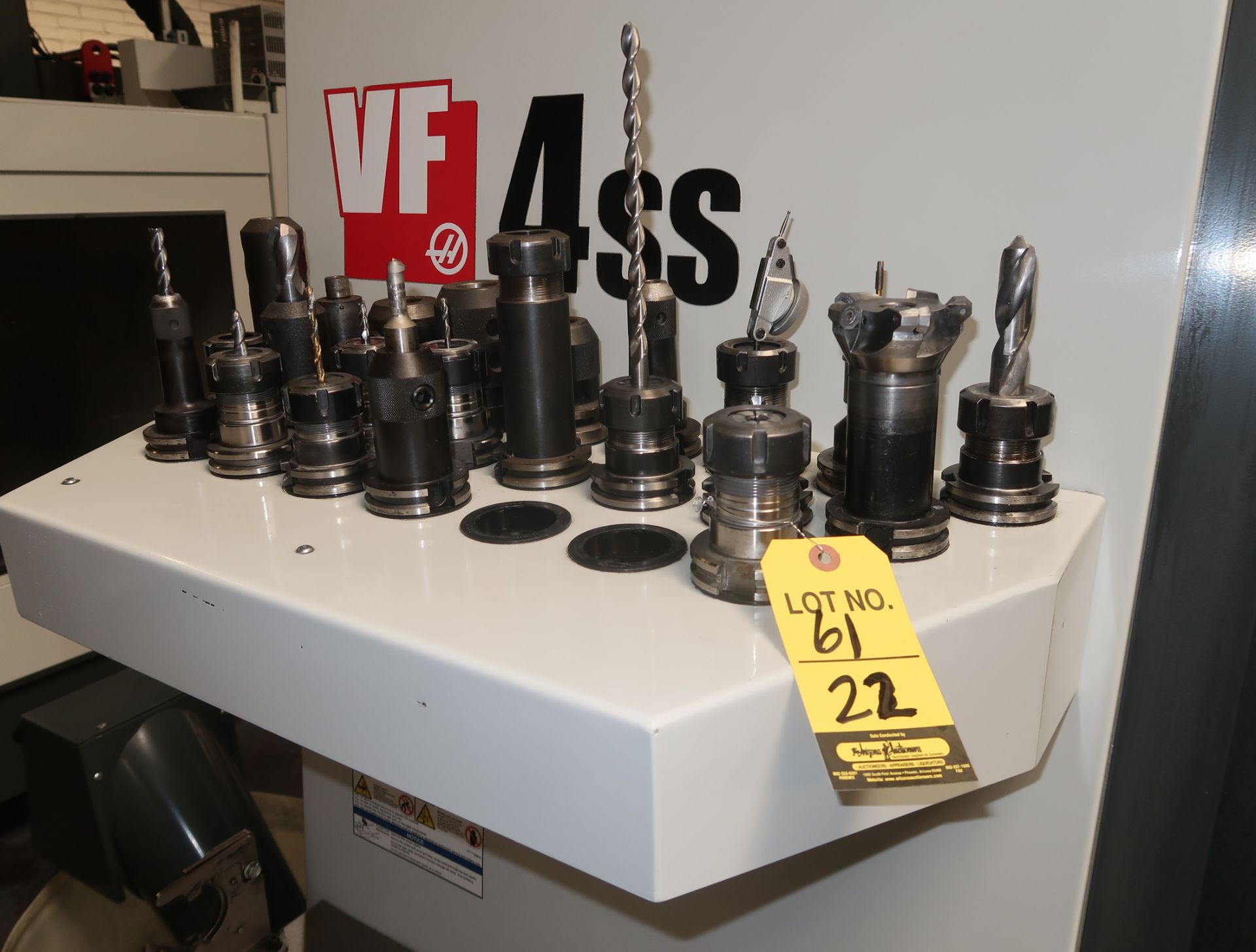 TOOL HOLDERS W/ASST. TOOLING