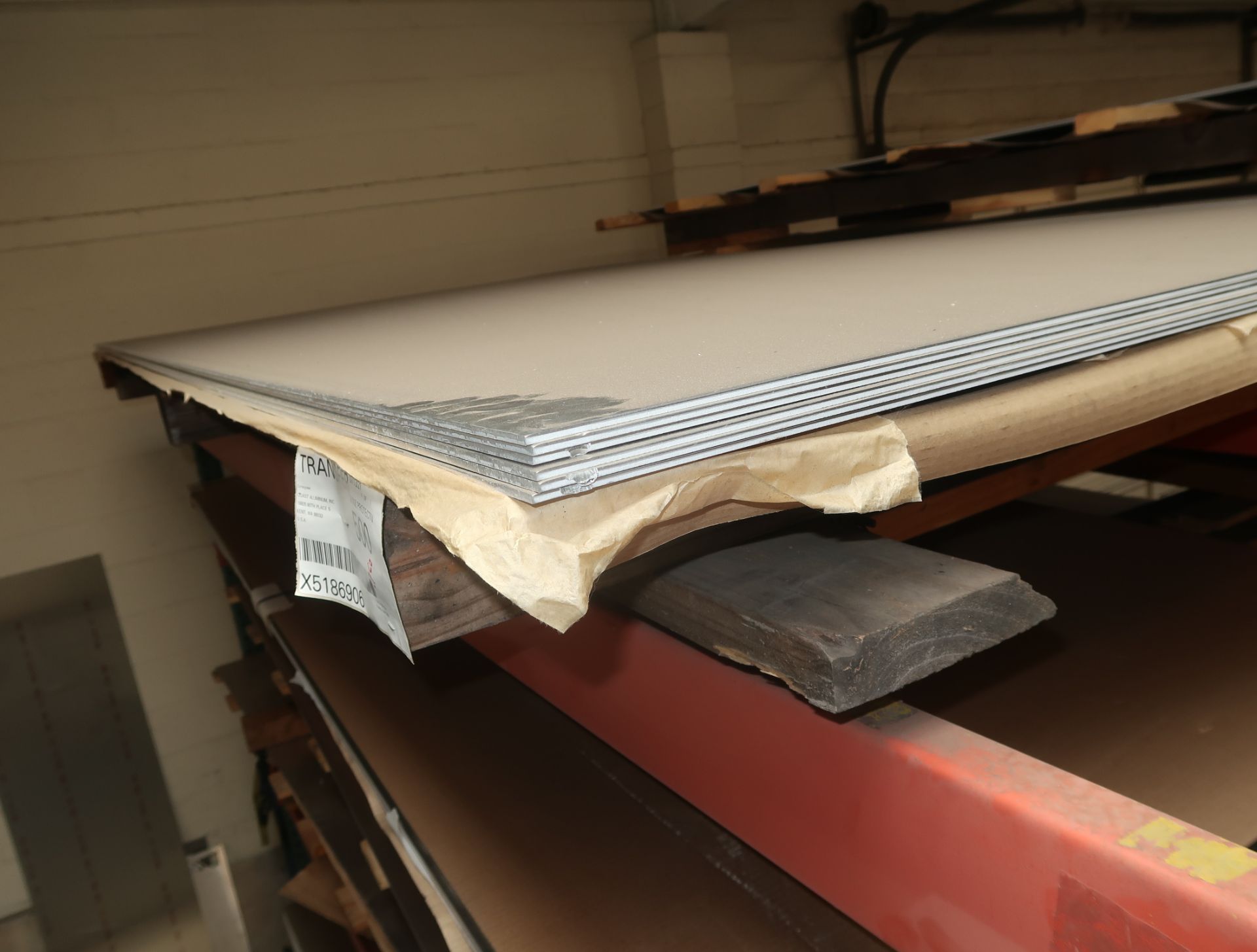 5' X 10' X .160 5052 ALUMINUM (MUST BE REMOVED BY MONDAY, MARCH 14TH, 3PM) - Image 2 of 2