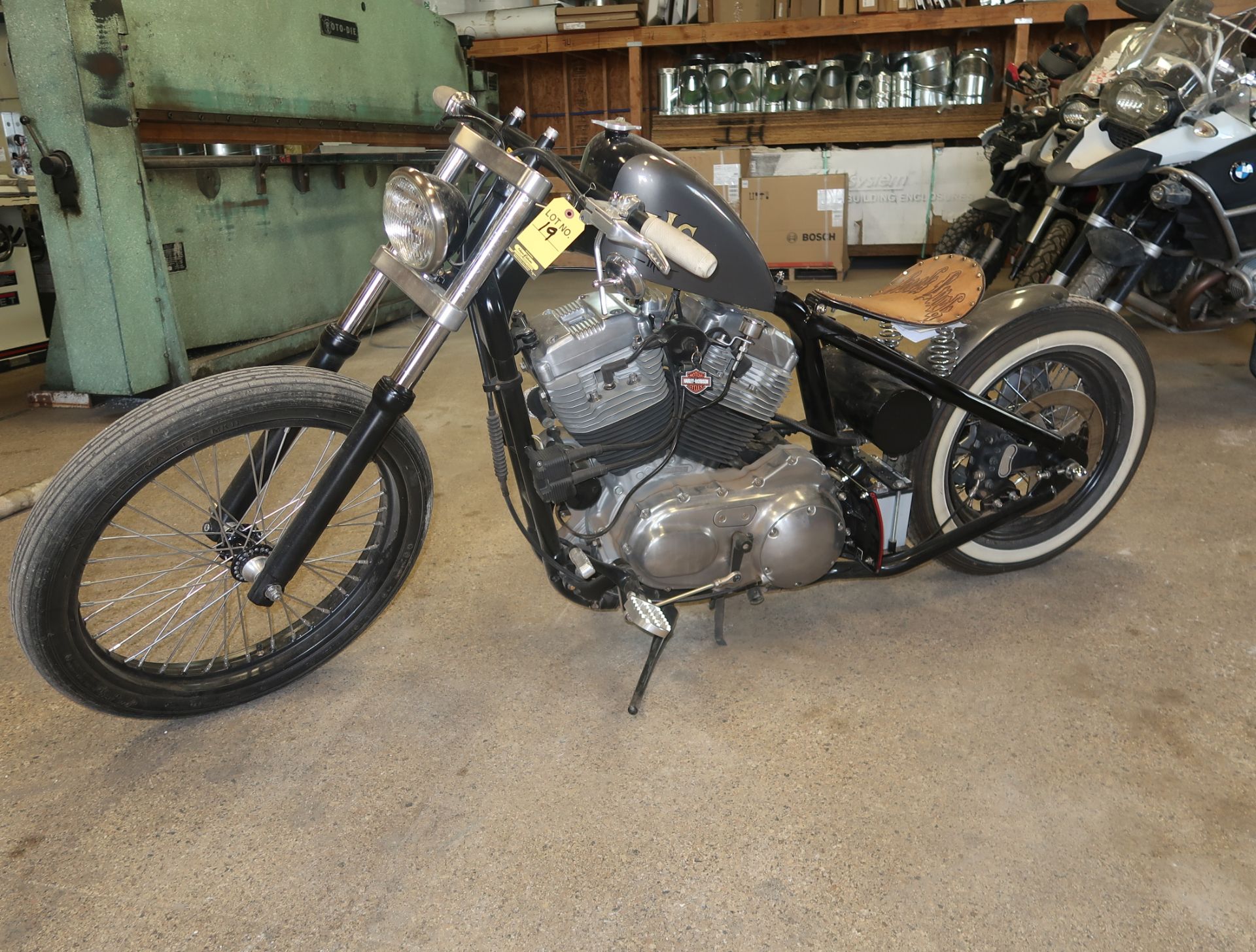 LJC INC. CUSTOM BOBBER, COMPLETE CUSTOM FRAME UP BUILD, 2004 SPORTSTER 883 HAMMER POWERSPORTS BIG - Image 2 of 9