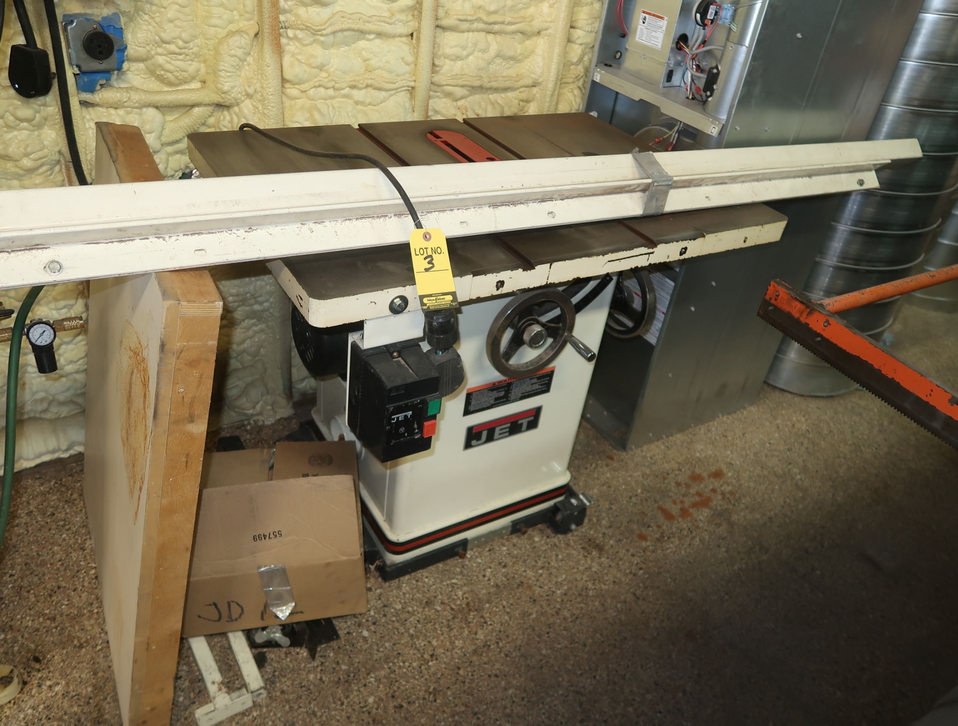 JET TABLE SAW 3HP 230V 1PH