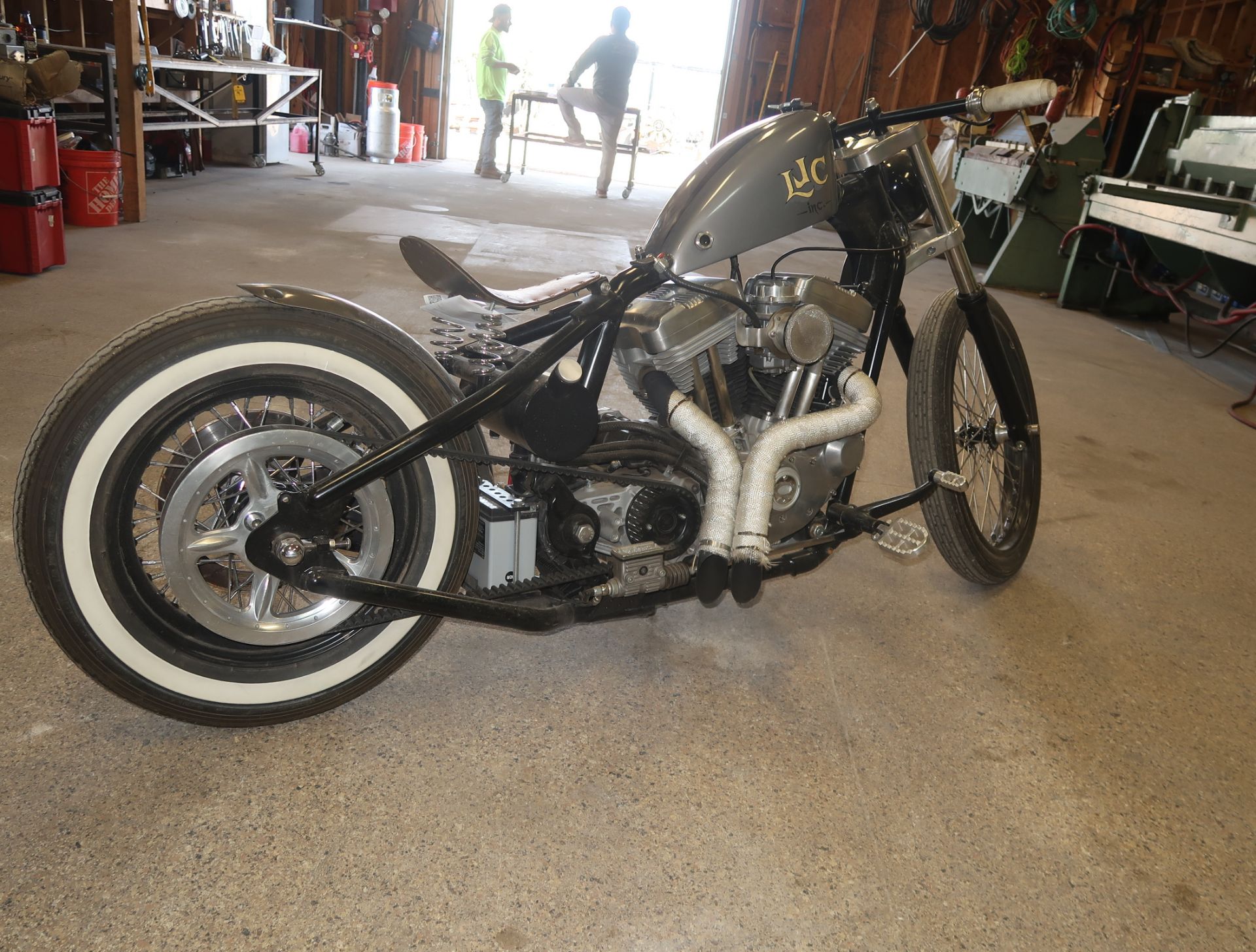 LJC INC. CUSTOM BOBBER, COMPLETE CUSTOM FRAME UP BUILD, 2004 SPORTSTER 883 HAMMER POWERSPORTS BIG - Image 5 of 9