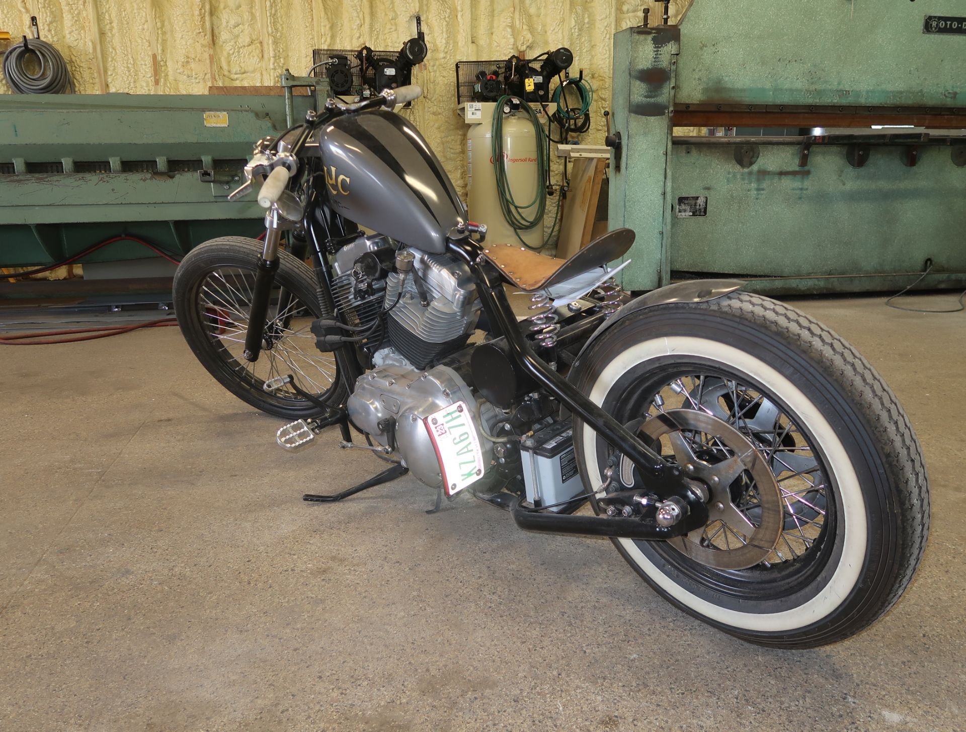 LJC INC. CUSTOM BOBBER, COMPLETE CUSTOM FRAME UP BUILD, 2004 SPORTSTER 883 HAMMER POWERSPORTS BIG - Image 9 of 9