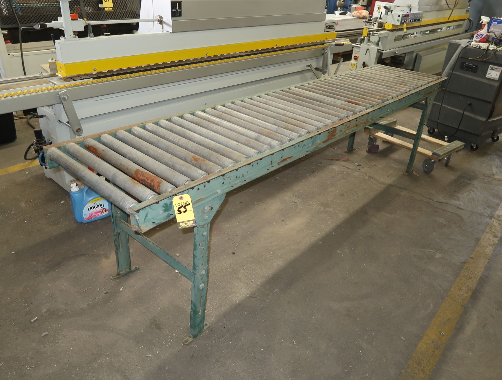 10' X 2' ROLLER CONVEYOR