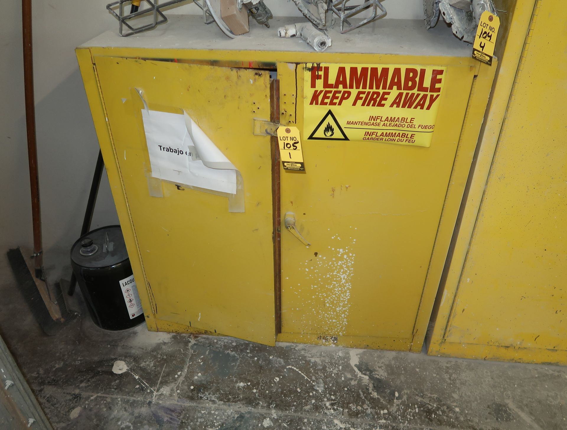 3'X4' FLAMMABLE MATERIAL STORAGE CABINET