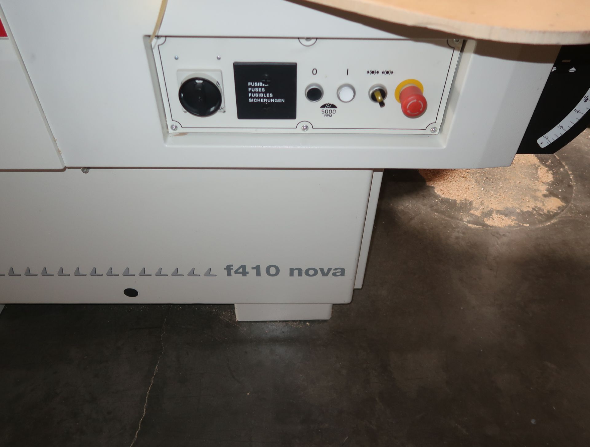 2014 SCMI F410 NOVA JOINTER, SN. AB/220335, 230V 3PH - Image 2 of 3