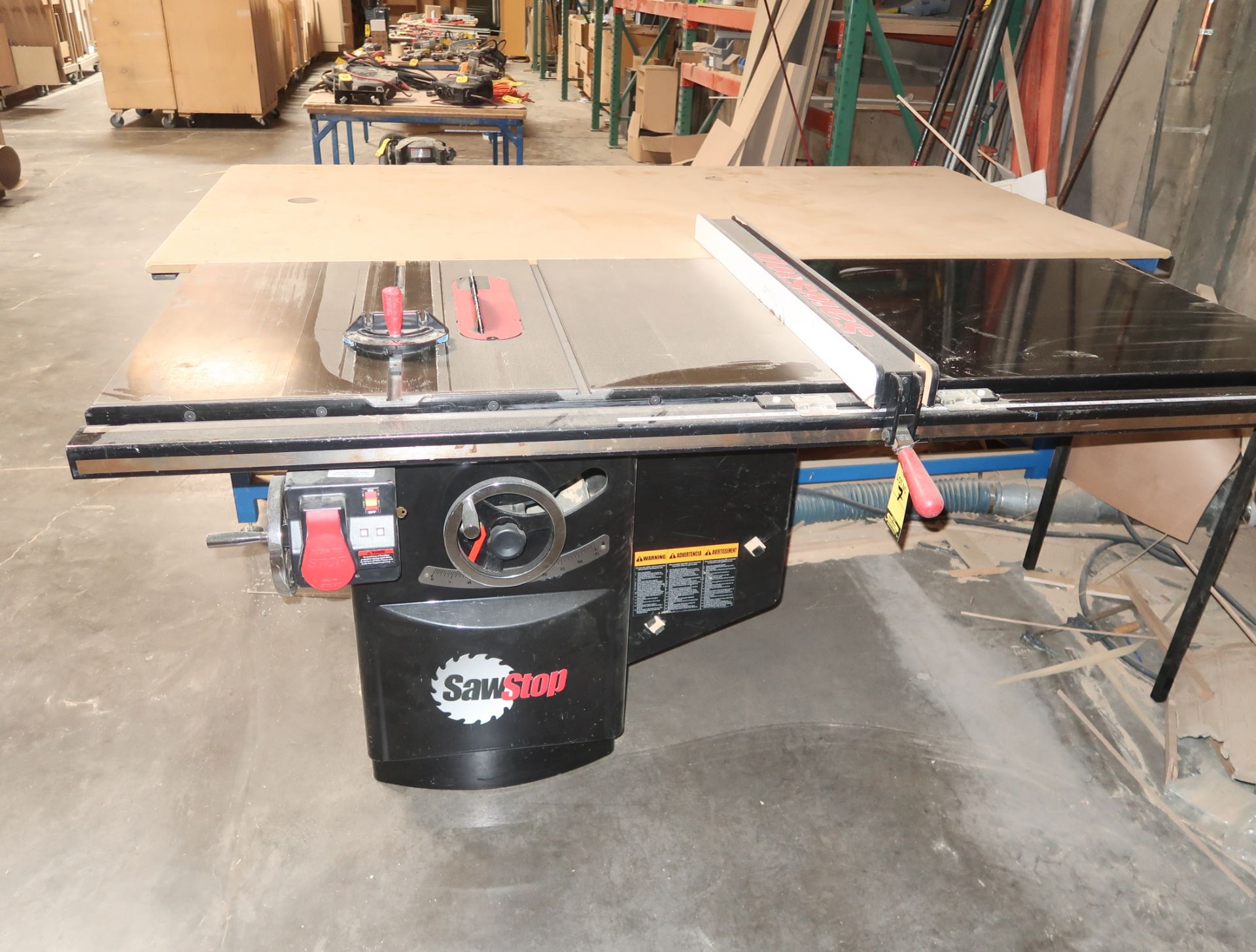 SAW STOP 10' TABLE SAW MDL. ICS53230 220V 3 PHASE