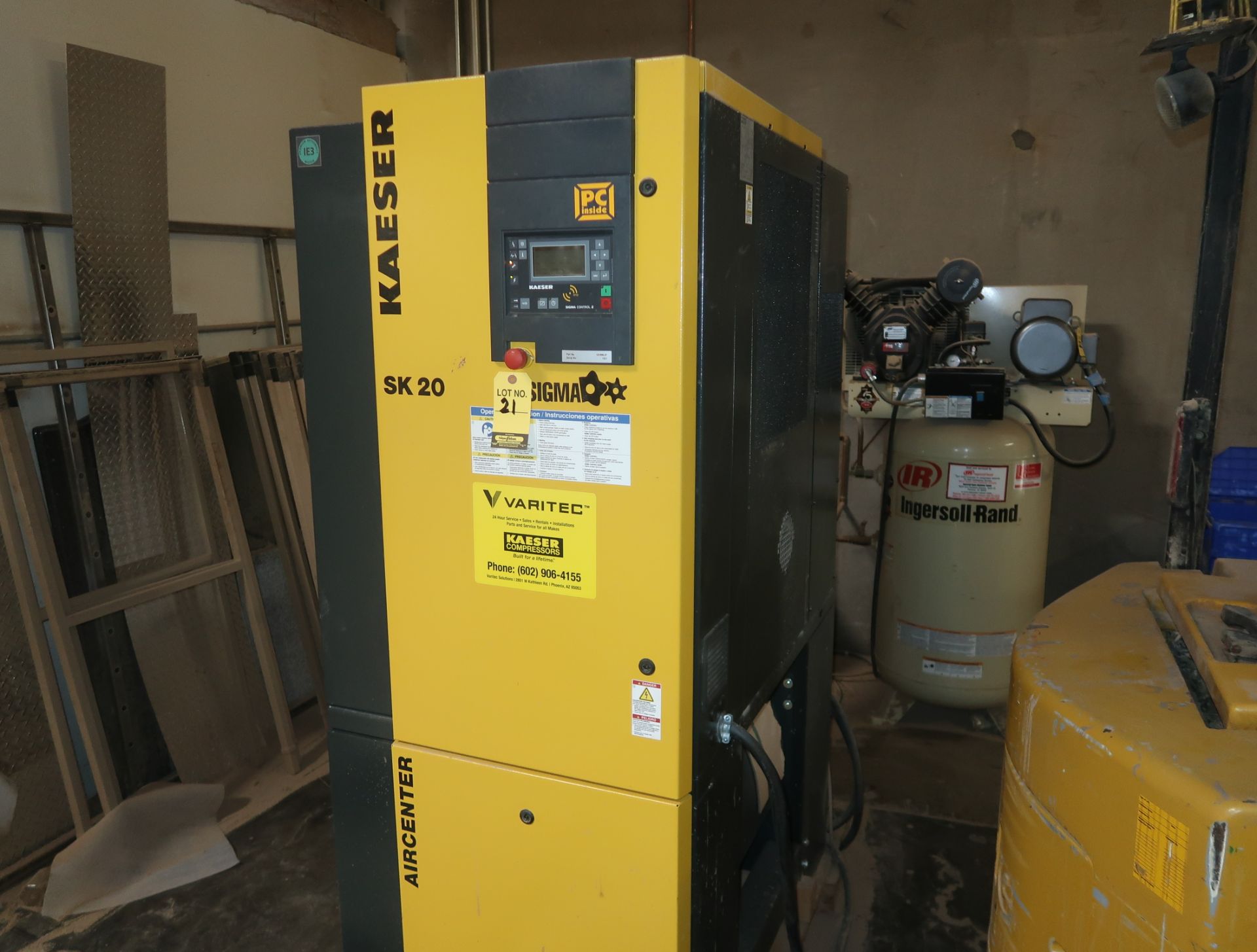 KAESER SK20 ROTARY SCREW AIR COMPRESSOR