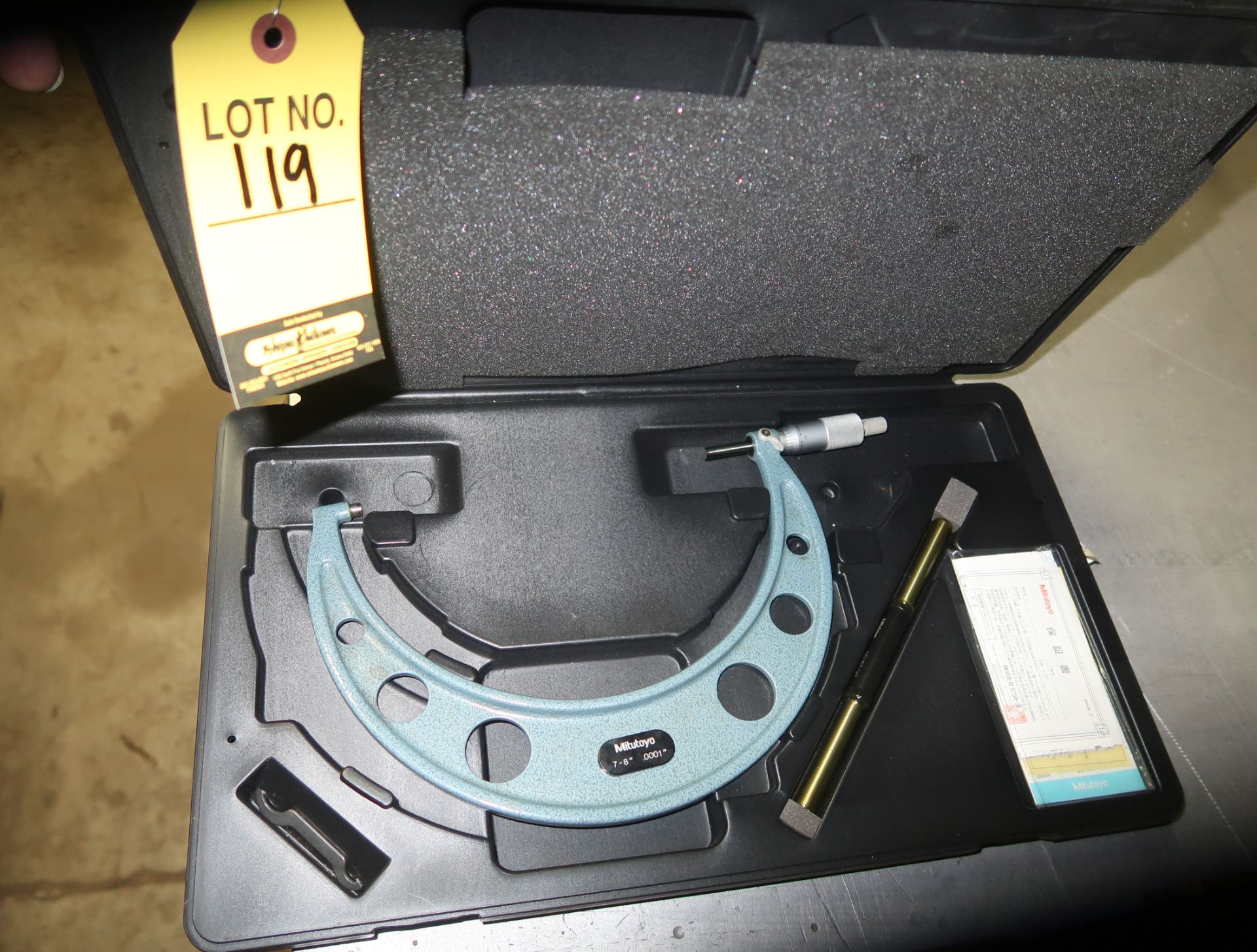 MITUTOYO 7-8" .0001" MICROMETER