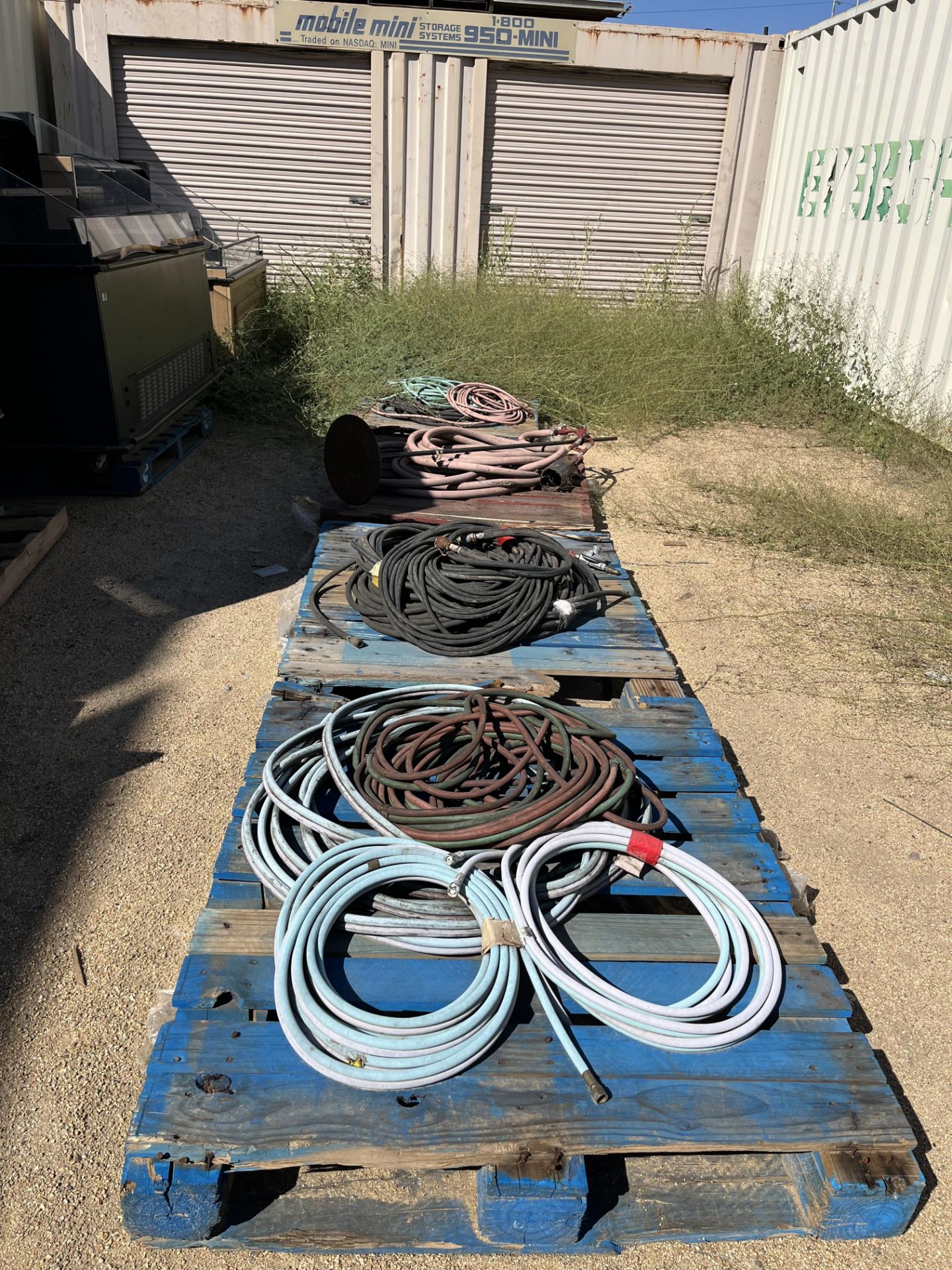 LOT (6) PALLETS OF HOSE REEL