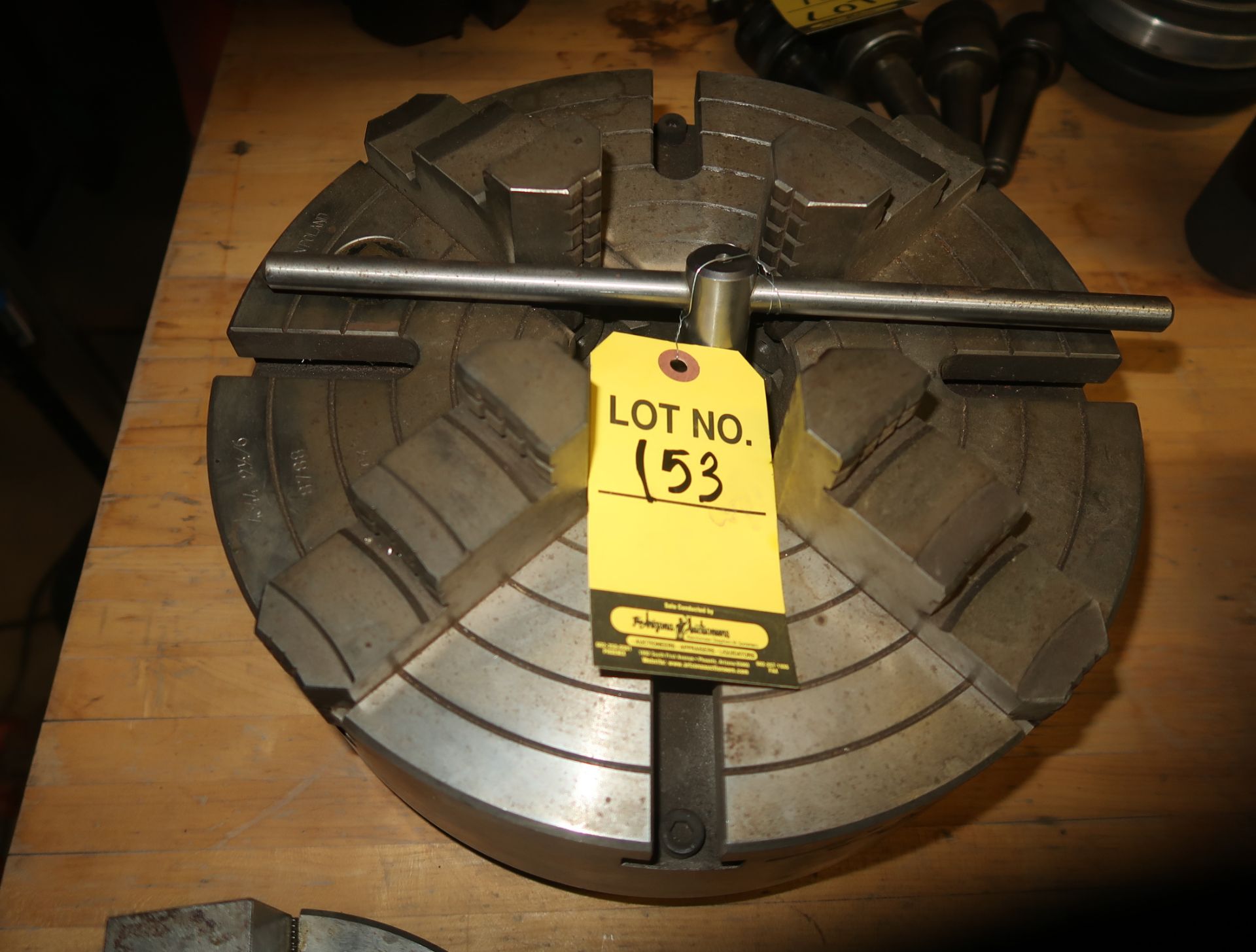 BISON 12.5" 4-JAW CHUCK