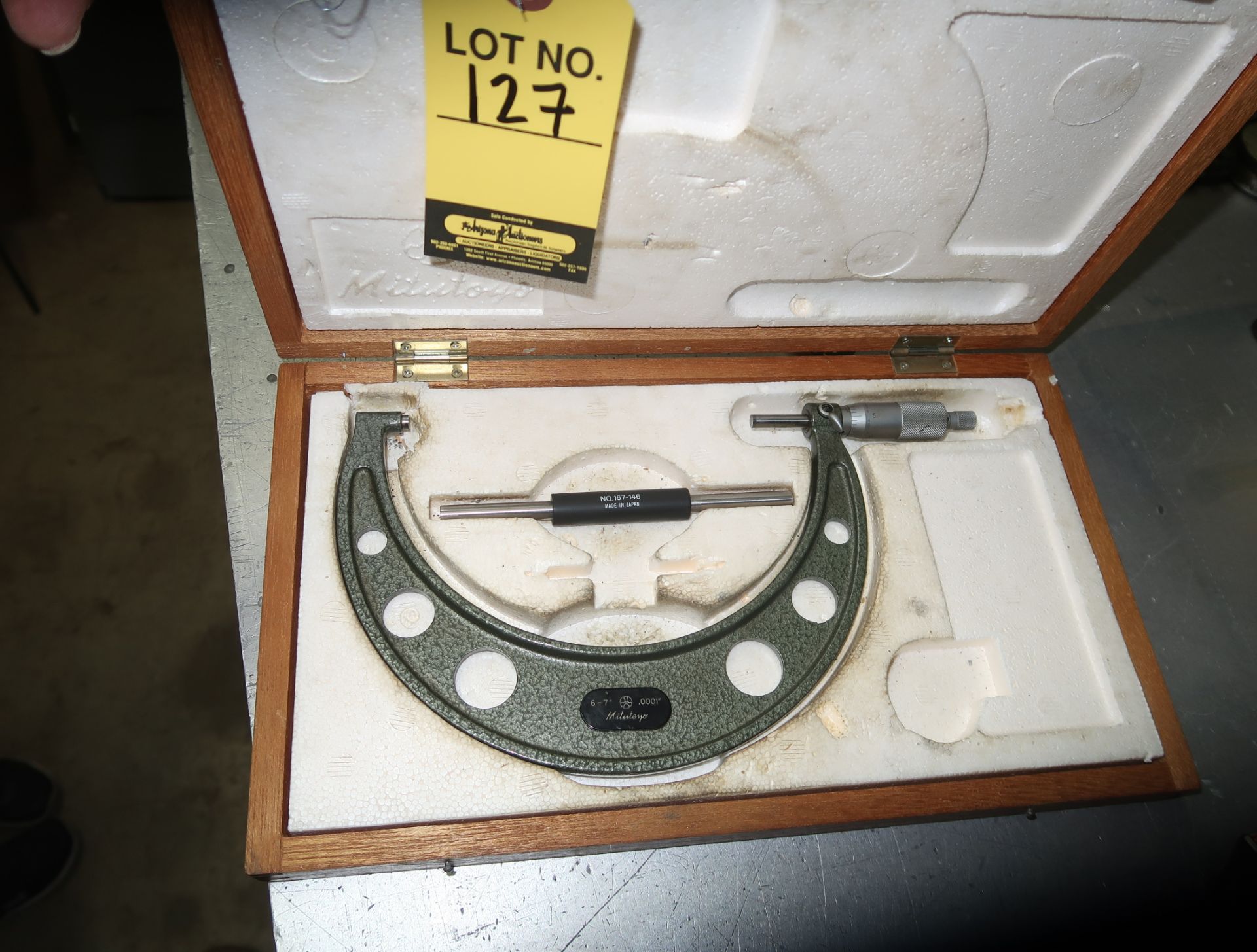 MITUTOYO 6-7" .0001" MICROMETER