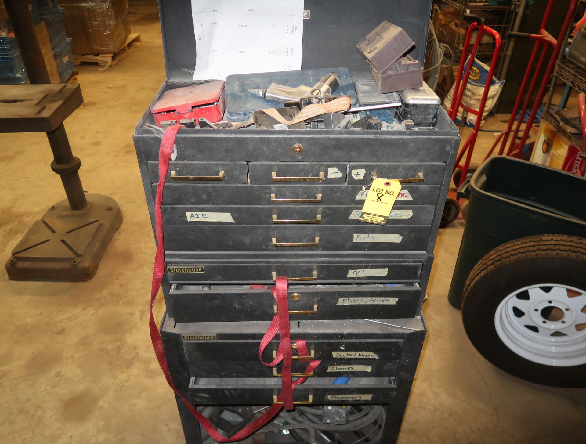 STOREHOUSE TOOLBOX W/ CONTENTS