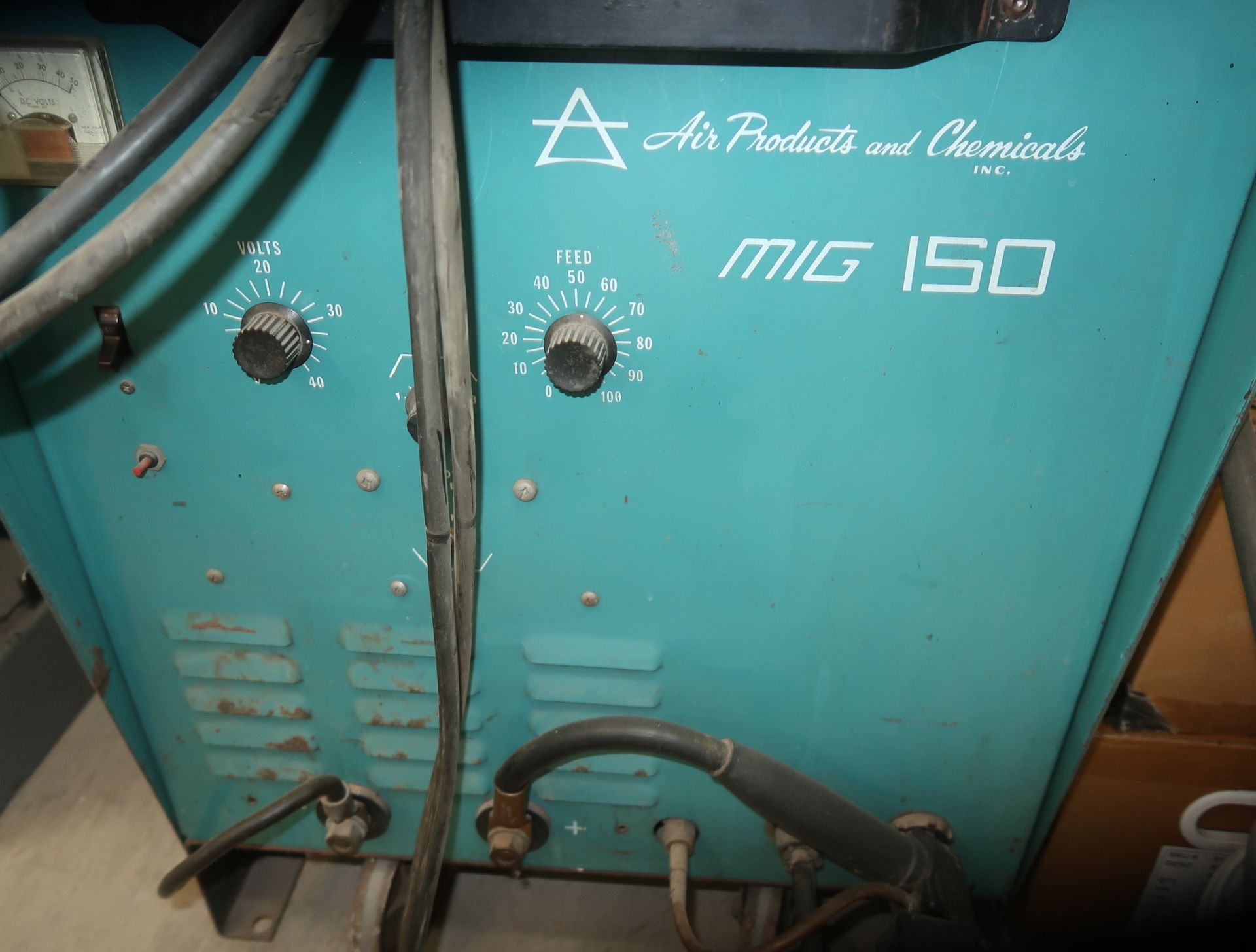 AIR PRODUCTS MIG 150 WELDER W/LEADS, GROUND, TANK, ETC., 230V 1PH - Image 3 of 3