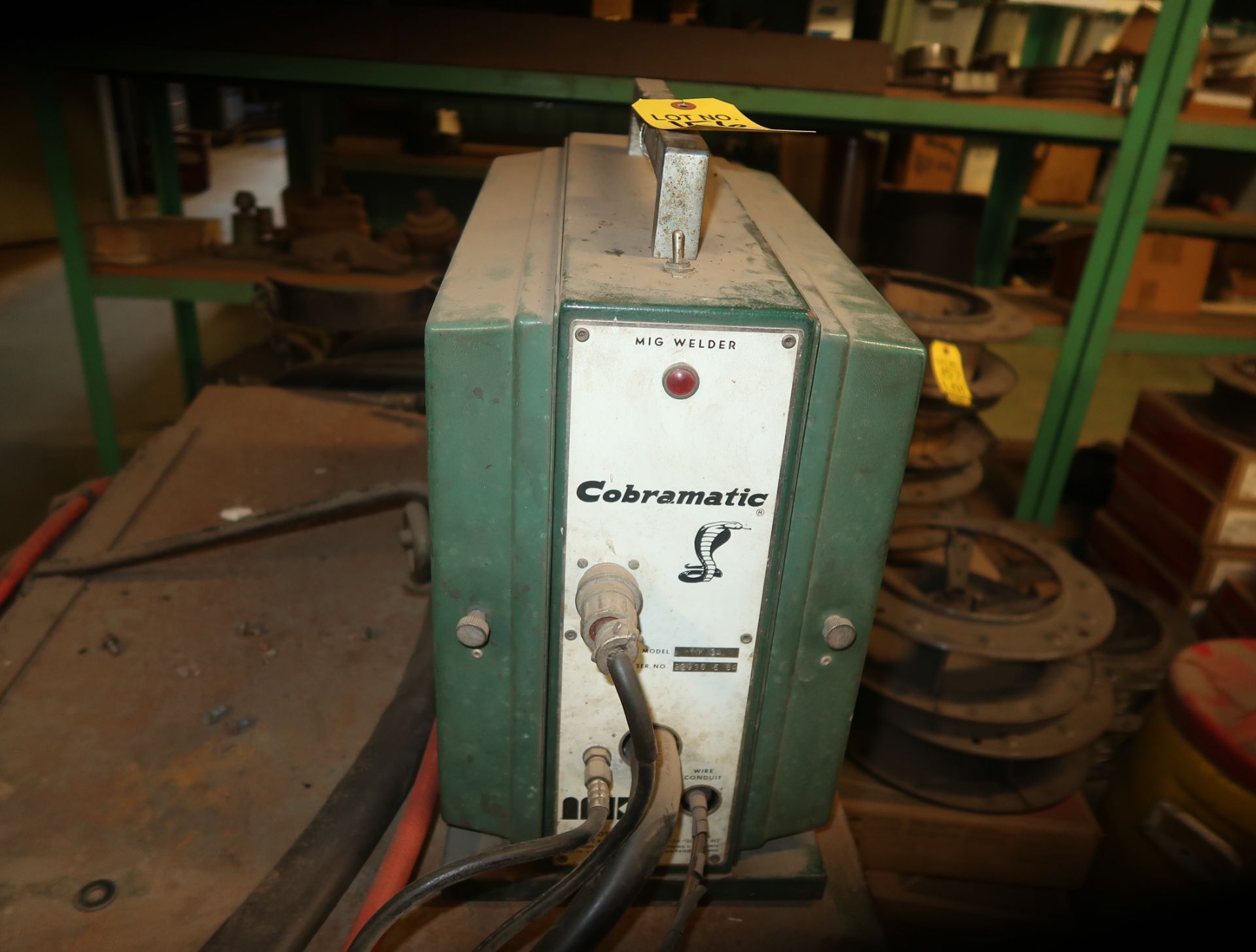 LINDE VI-252 WELDING POWER SUPPLY W/COBRAMATIC WIRE FEEDER - Image 3 of 3