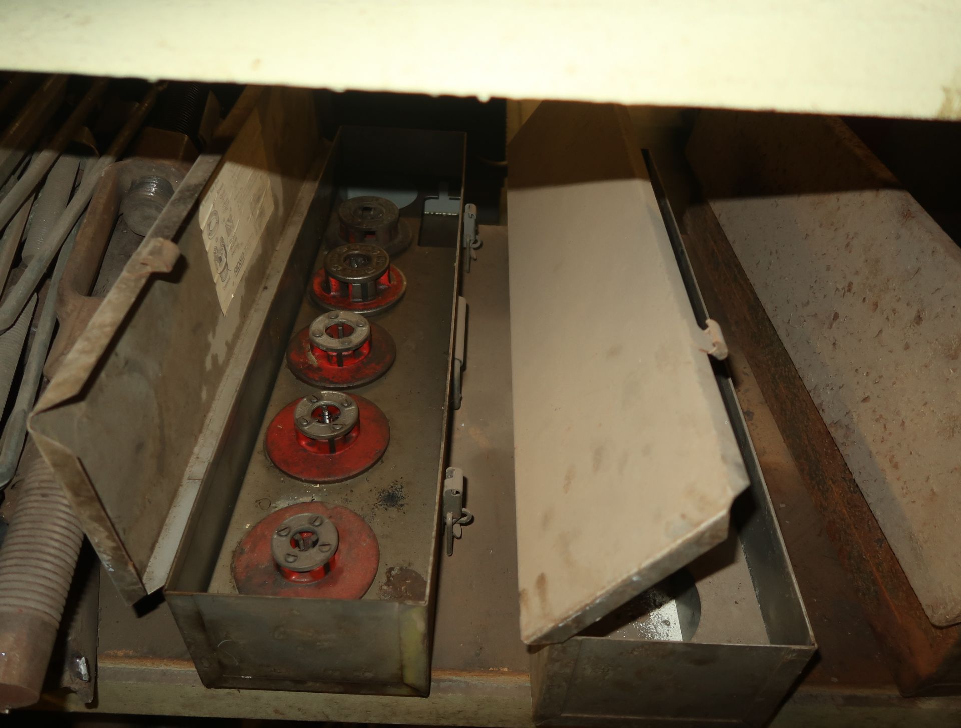 LOT THREADING DIES, ETC. (1-SHELF) - Image 4 of 7