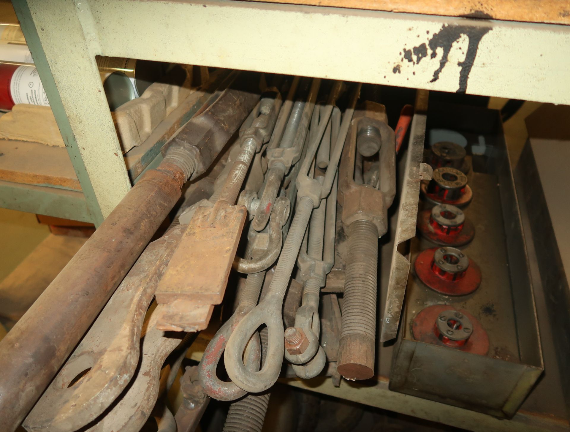 LOT THREADING DIES, ETC. (1-SHELF) - Image 5 of 7