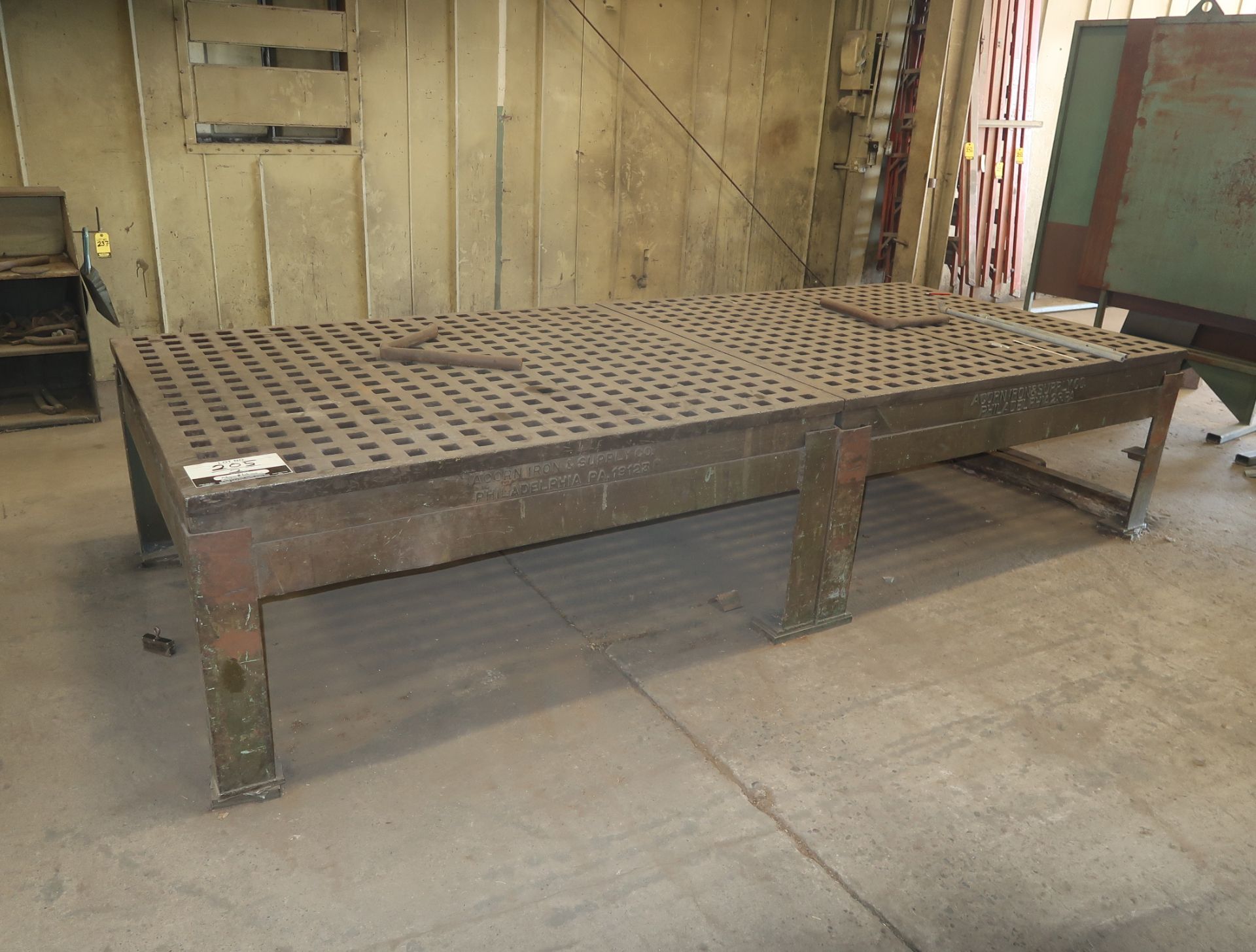 6' X 5' ACORN WELDING TABLES