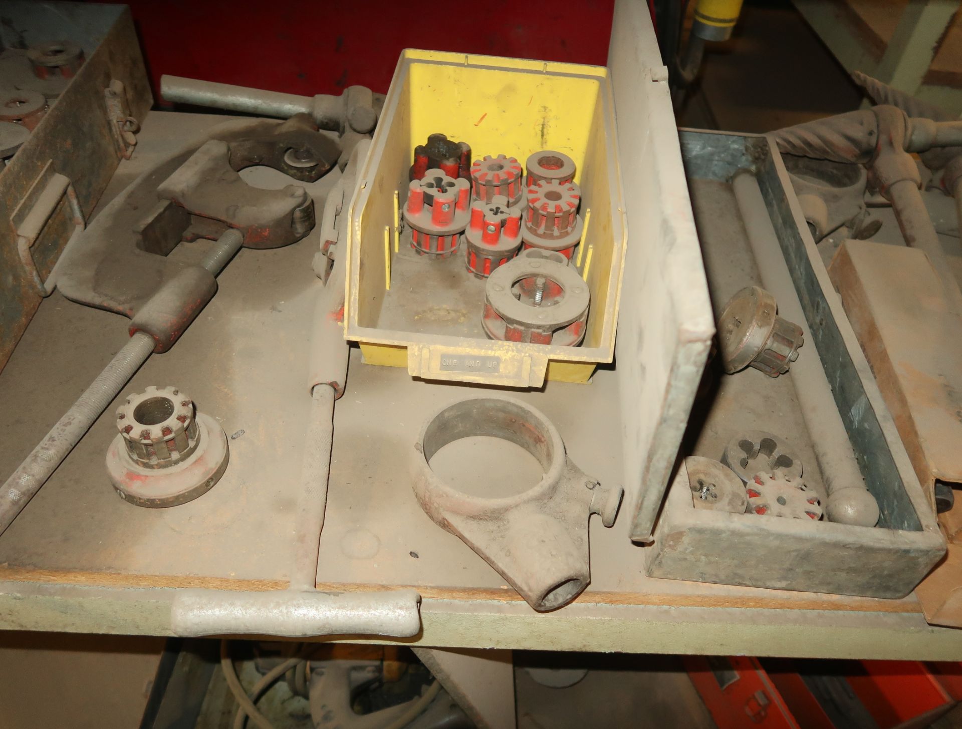 LOT THREADING DIES, ETC. (1-SHELF) - Image 2 of 7