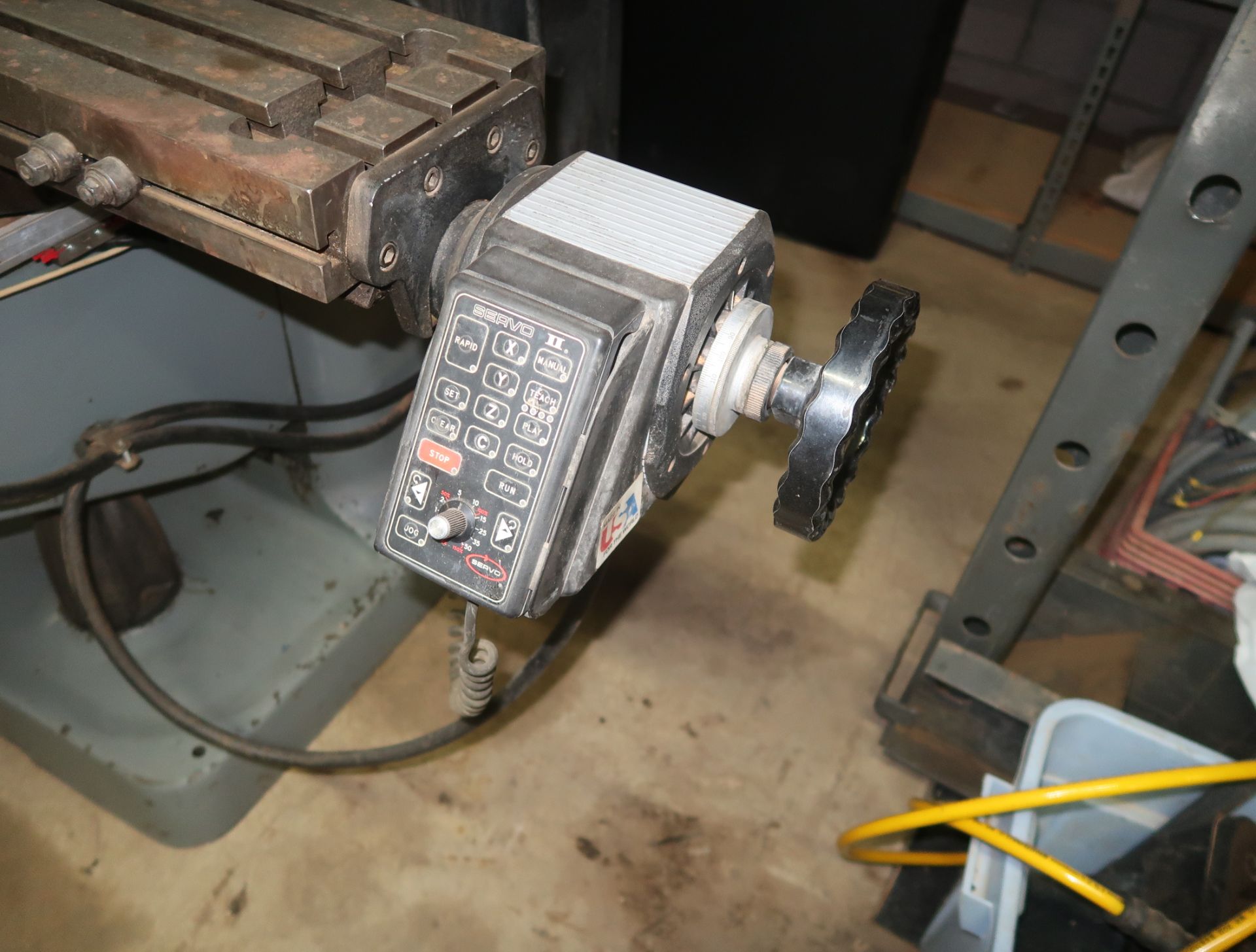 BRIDGEPORT VERTICAL MILL SERVO II RETROFIT, ACU-RITE DRO SN. 247047, 220V 3PH - Image 3 of 5