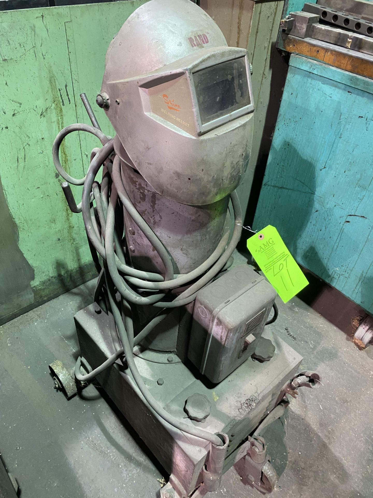 Portable Welder with Welding Helmet, Welding Rod - Image 2 of 3