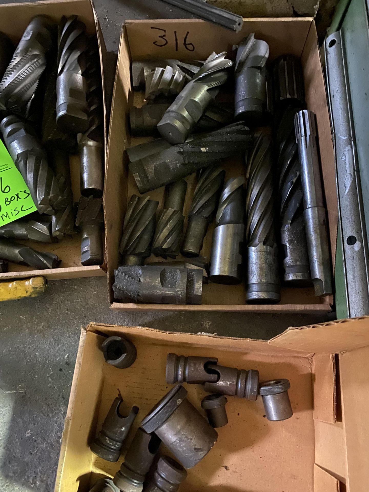 (5) Boxes of Misc. Cutters, Hold Downs & Tooling - Image 2 of 3