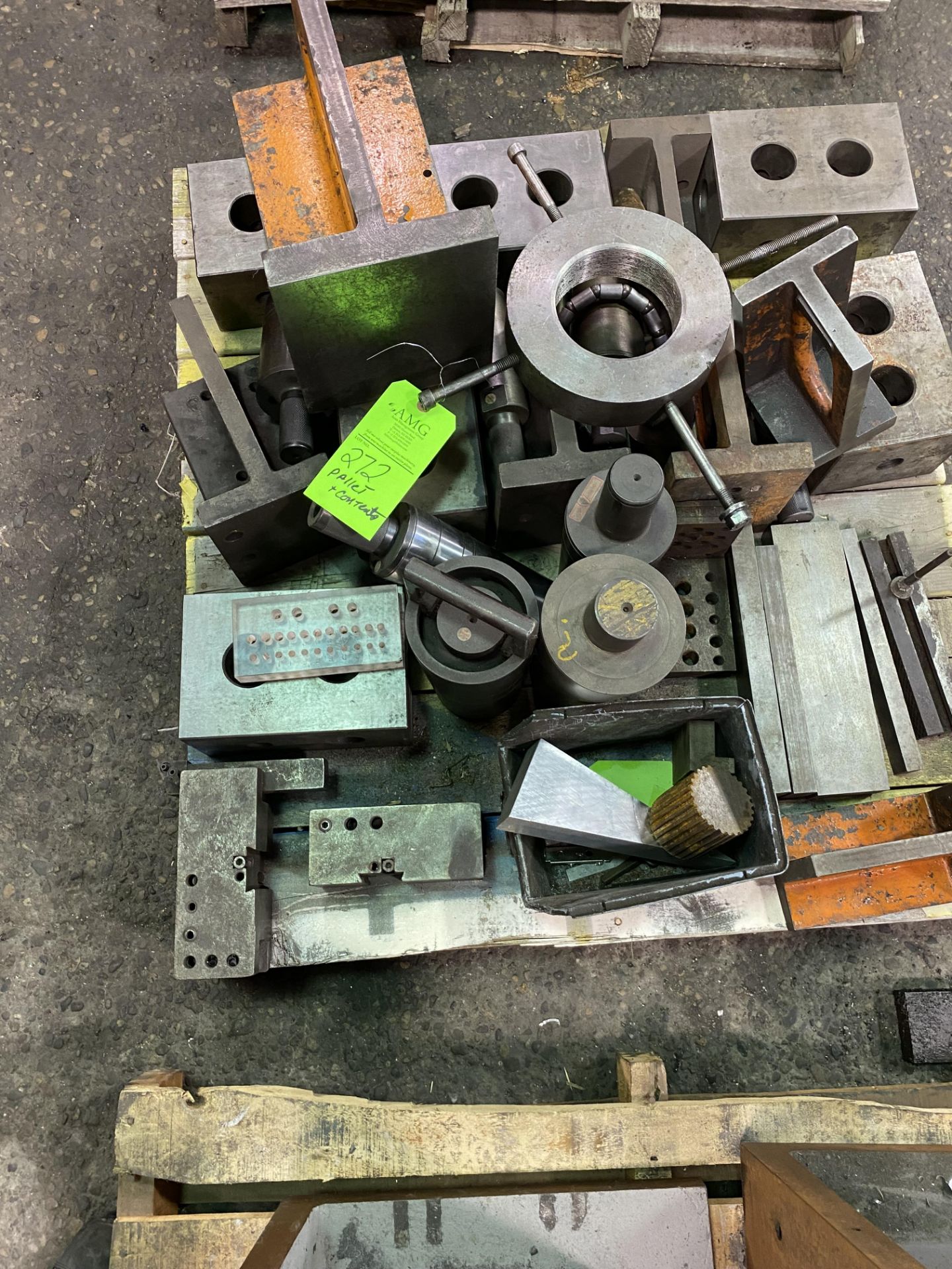 Pallet of Misc. Tooling consisting of Angle Plates, Centers & Blocks - Image 2 of 2