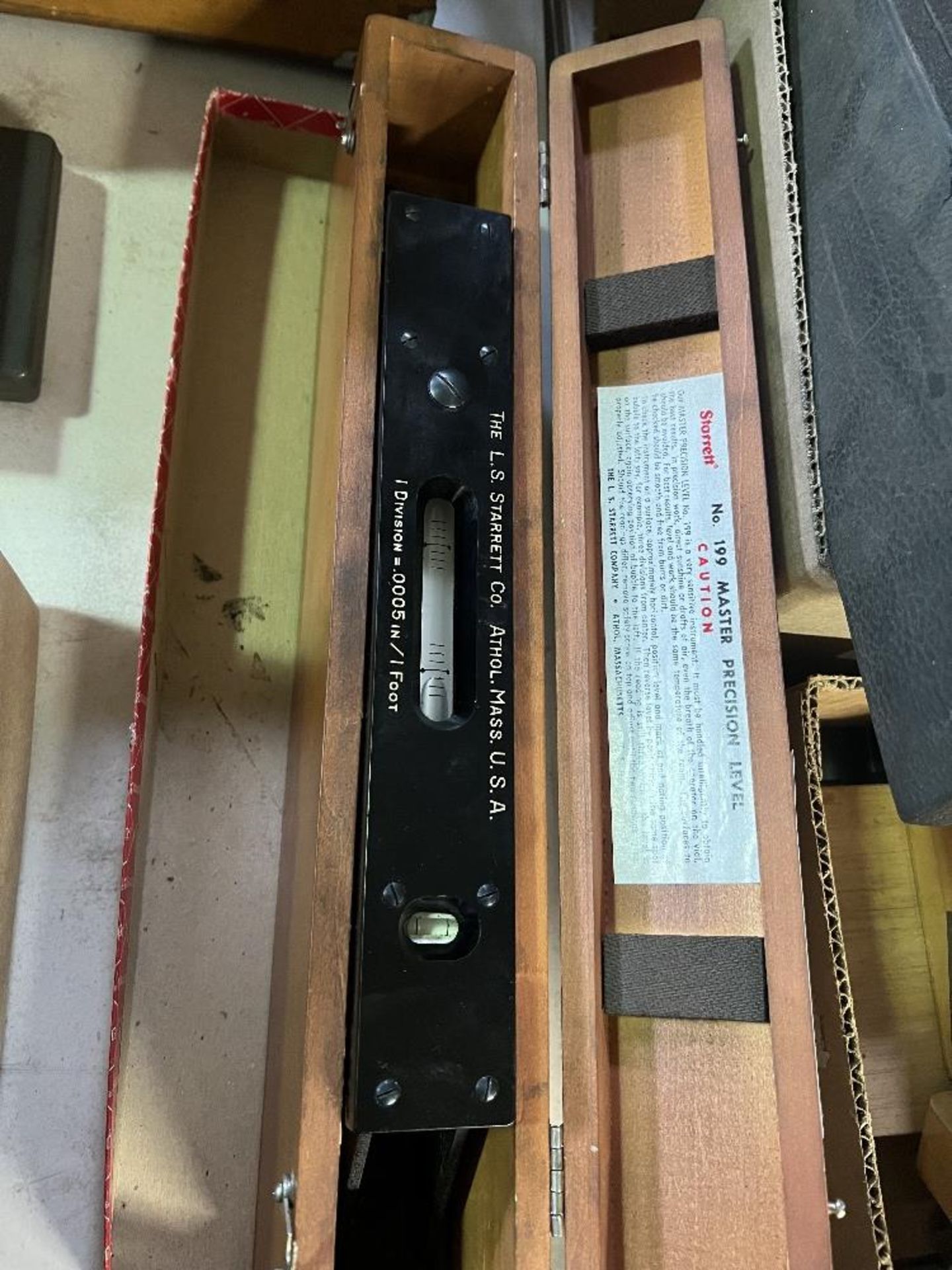 Starrett Precision Level