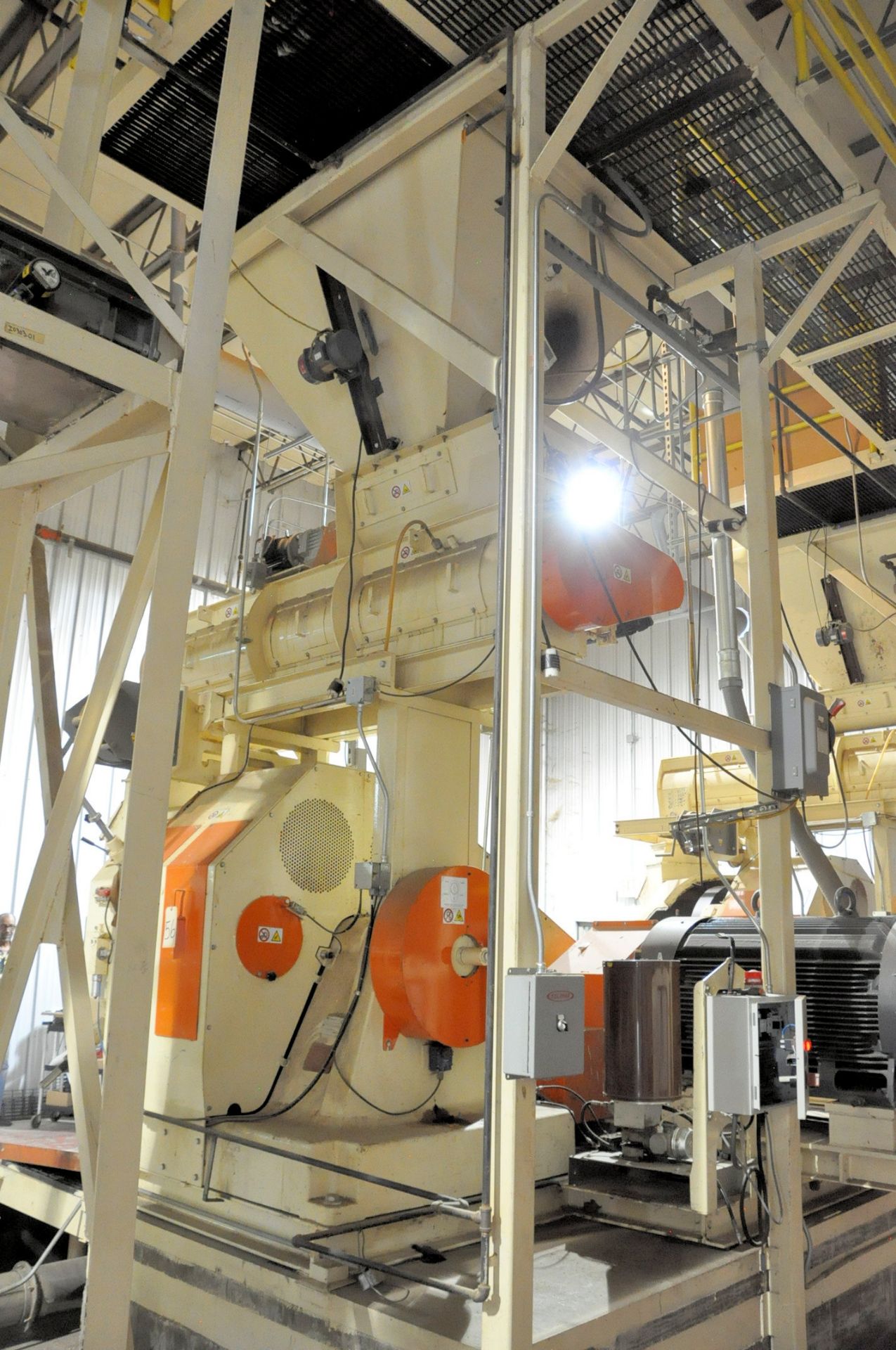 La Meccanica Type CLM 800 PLG Pellet Mill, S/n C800.1164.10 (2010), 400-HP - Image 3 of 17