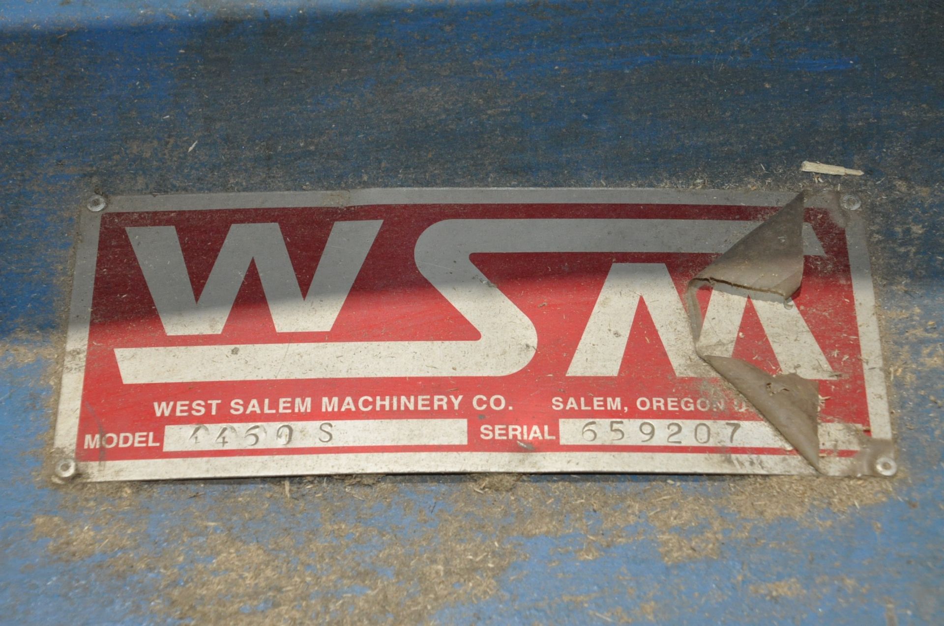 West Salem Machinery Co. Model 4460S, Hammer Mill, S/n 659207, 350-HP, - Image 7 of 8